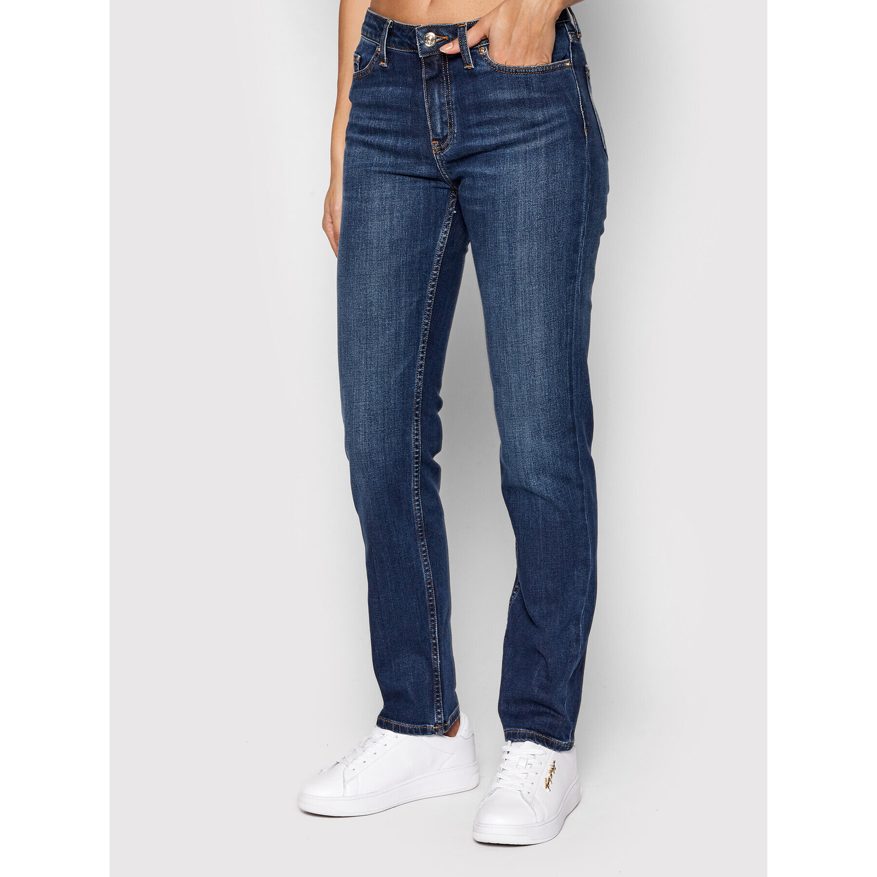 Tommy Hilfiger Jeansy Rome WW0WW32940 Modrá Straight Fit - Pepit.cz