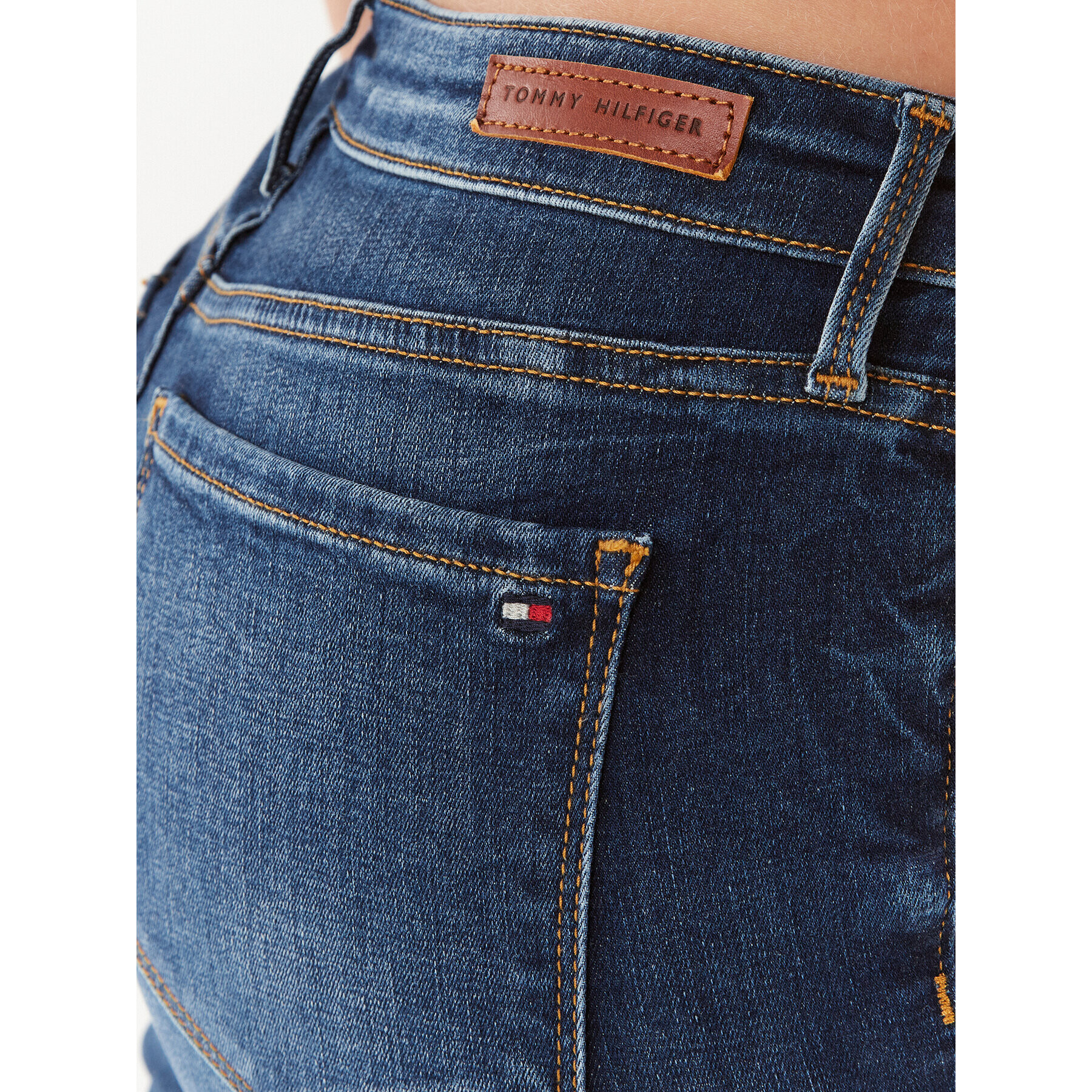 Tommy Hilfiger Jeansy Slim Fit Heritage Como WW0WW11860 Tmavomodrá Slim Fit - Pepit.cz