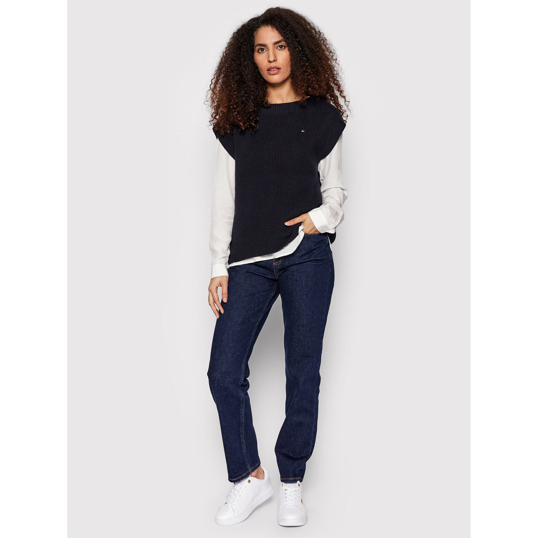 Tommy Hilfiger Jeansy Special Classic WW0WW32942 Tmavomodrá Straight Fit - Pepit.cz