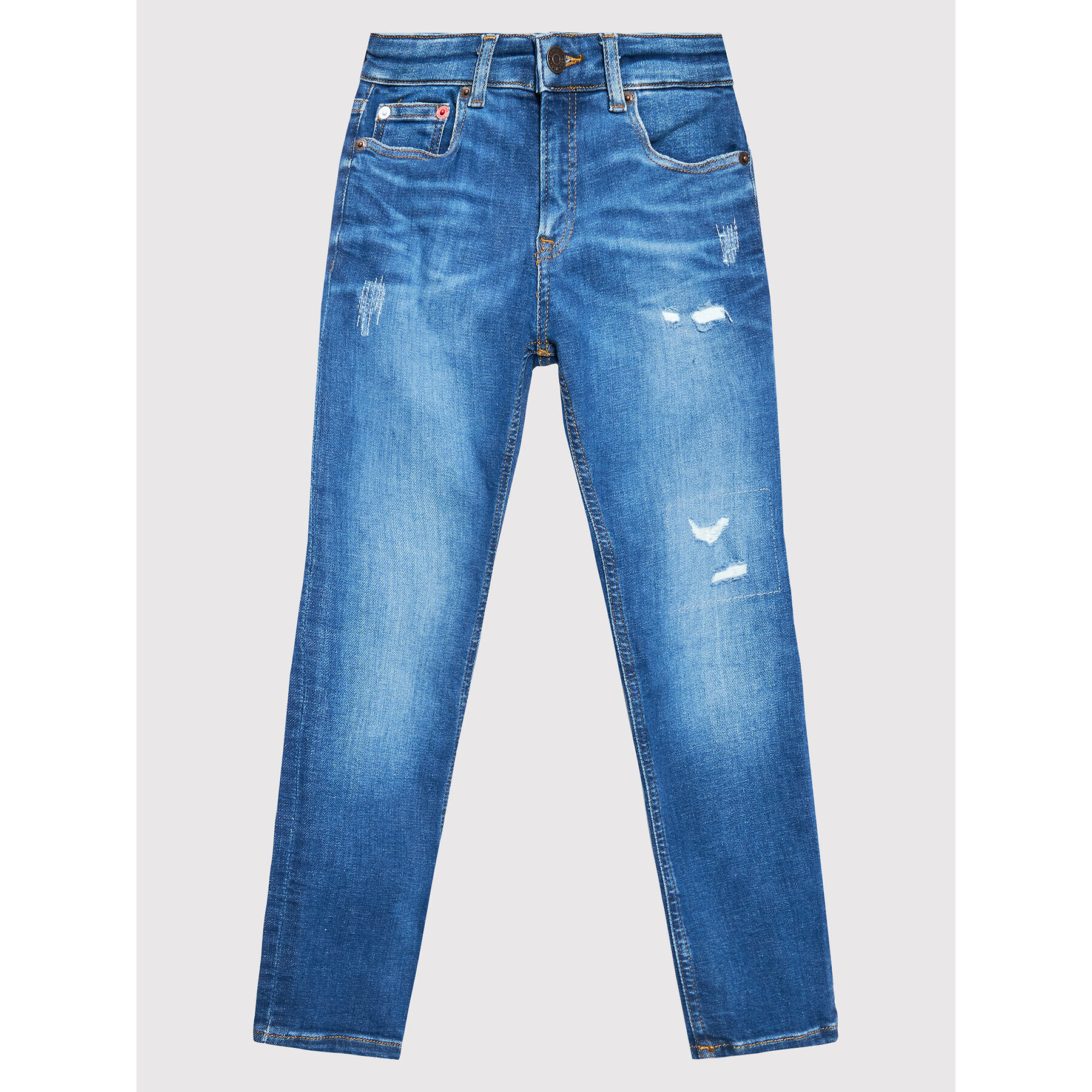 Tommy Hilfiger Jeansy Spencer KB0KB07481 Modrá Tapered Fit - Pepit.cz