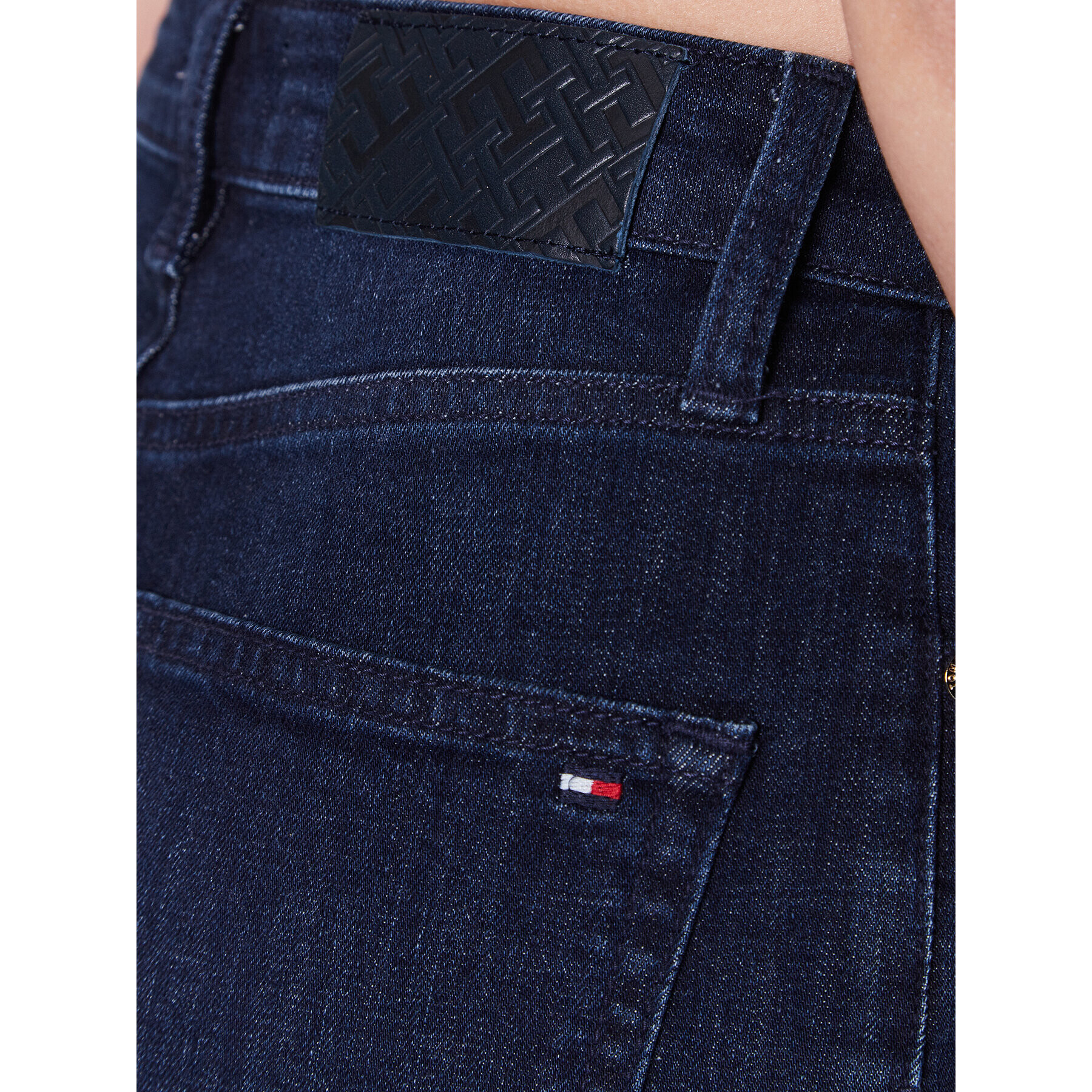 Tommy Hilfiger Jeansy Stan WW0WW37147 Tmavomodrá Loose Fit - Pepit.cz