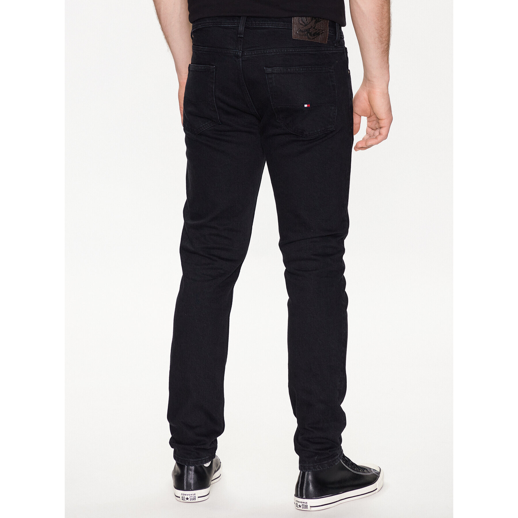 Tommy Hilfiger Jeansy Tanson MW0MW31215 Černá Straight Leg - Pepit.cz