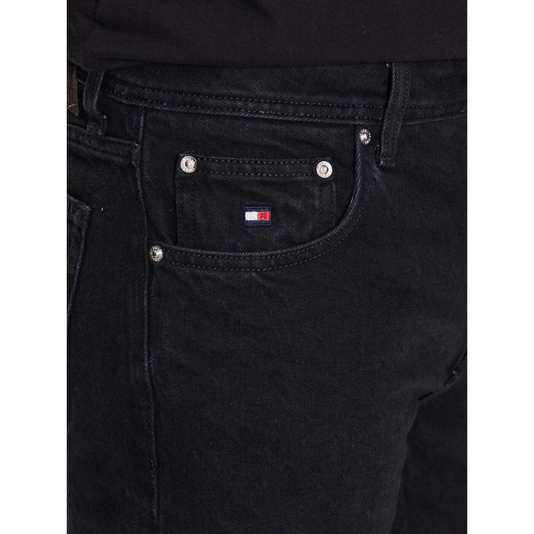 Tommy Hilfiger Jeansy Tanson MW0MW31215 Černá Straight Leg - Pepit.cz