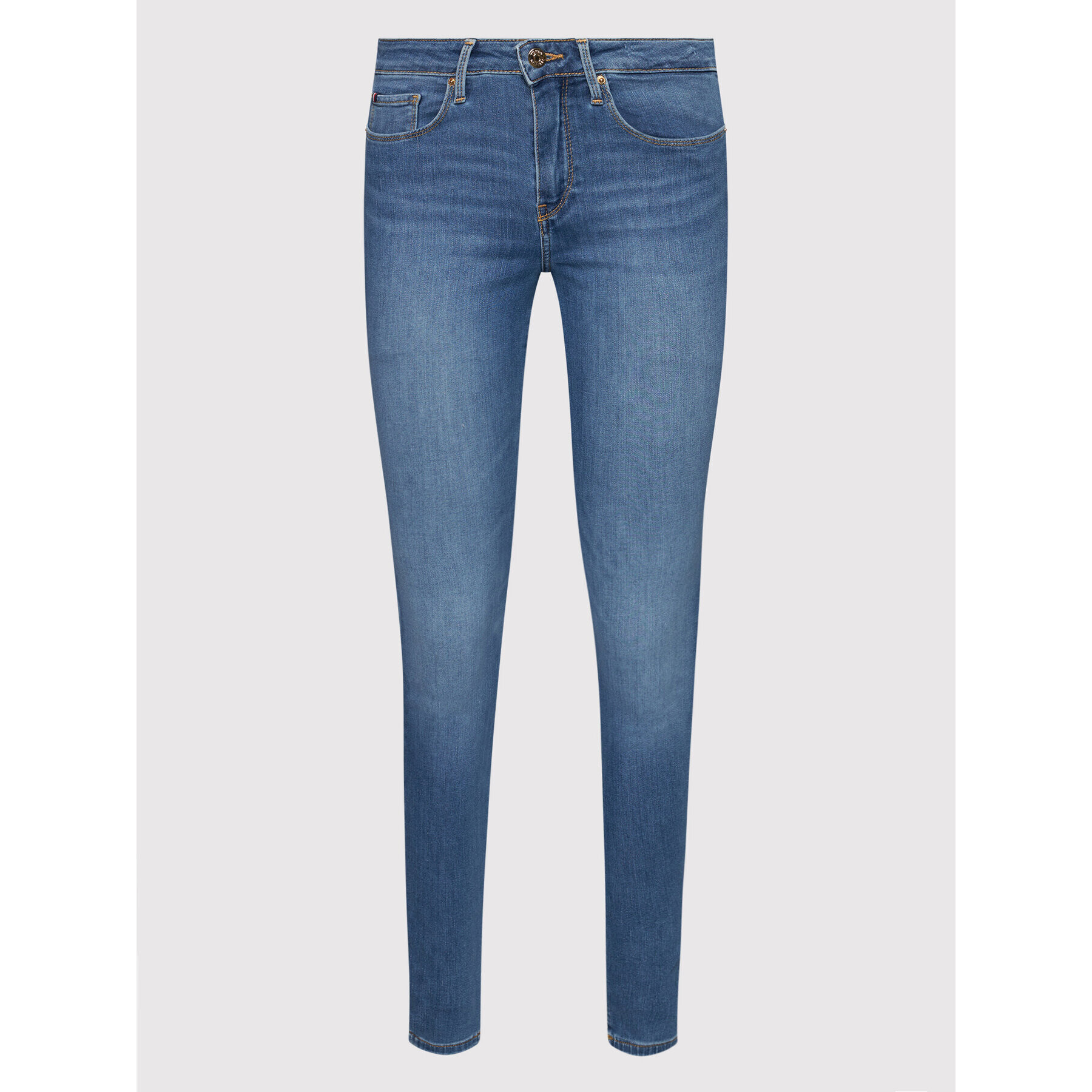 Tommy Hilfiger Jeansy Th Flex Como WW0WW32755 Modrá Skinny Fit - Pepit.cz