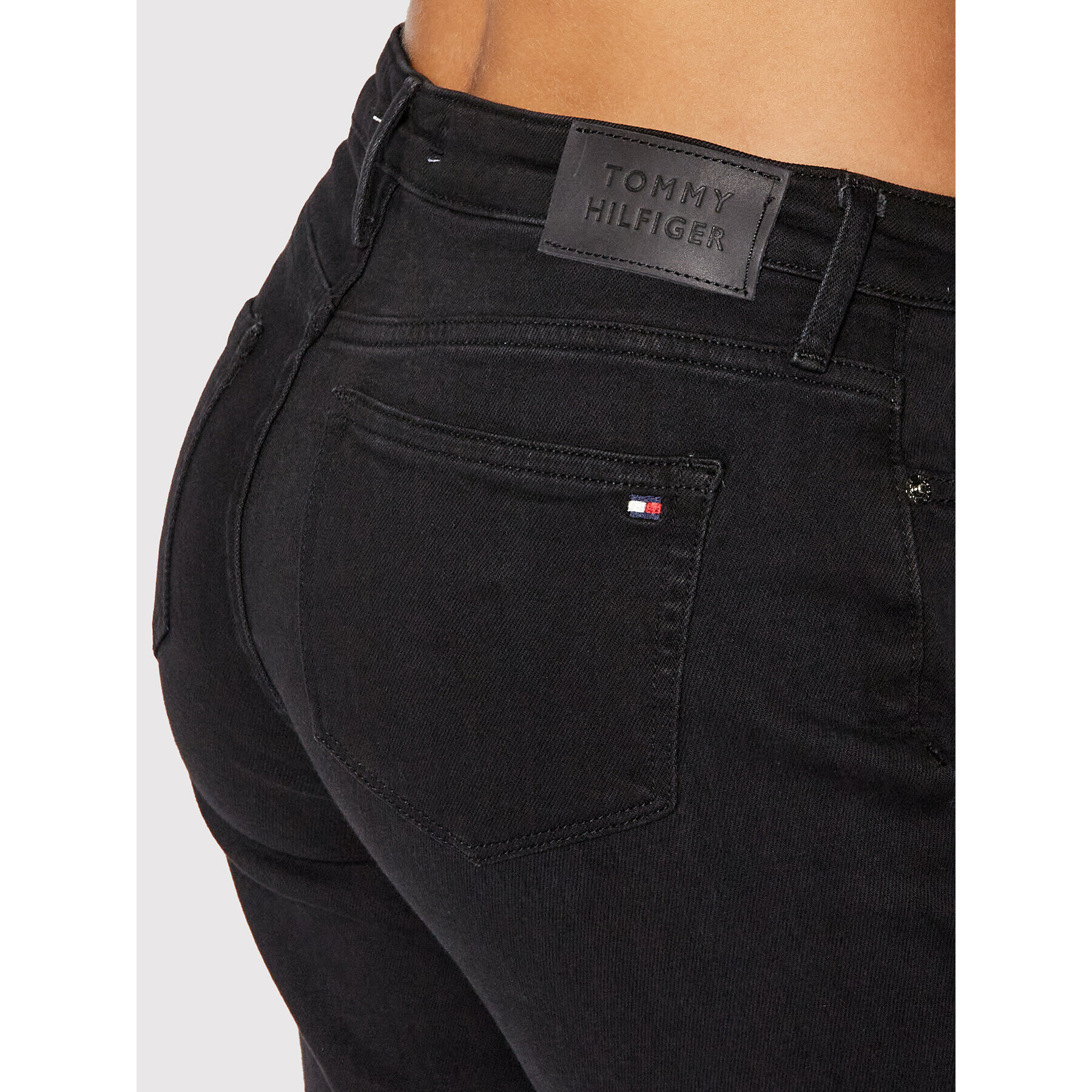 Tommy Hilfiger Jeansy Venice WW0WW31801 Černá Slim Fit - Pepit.cz