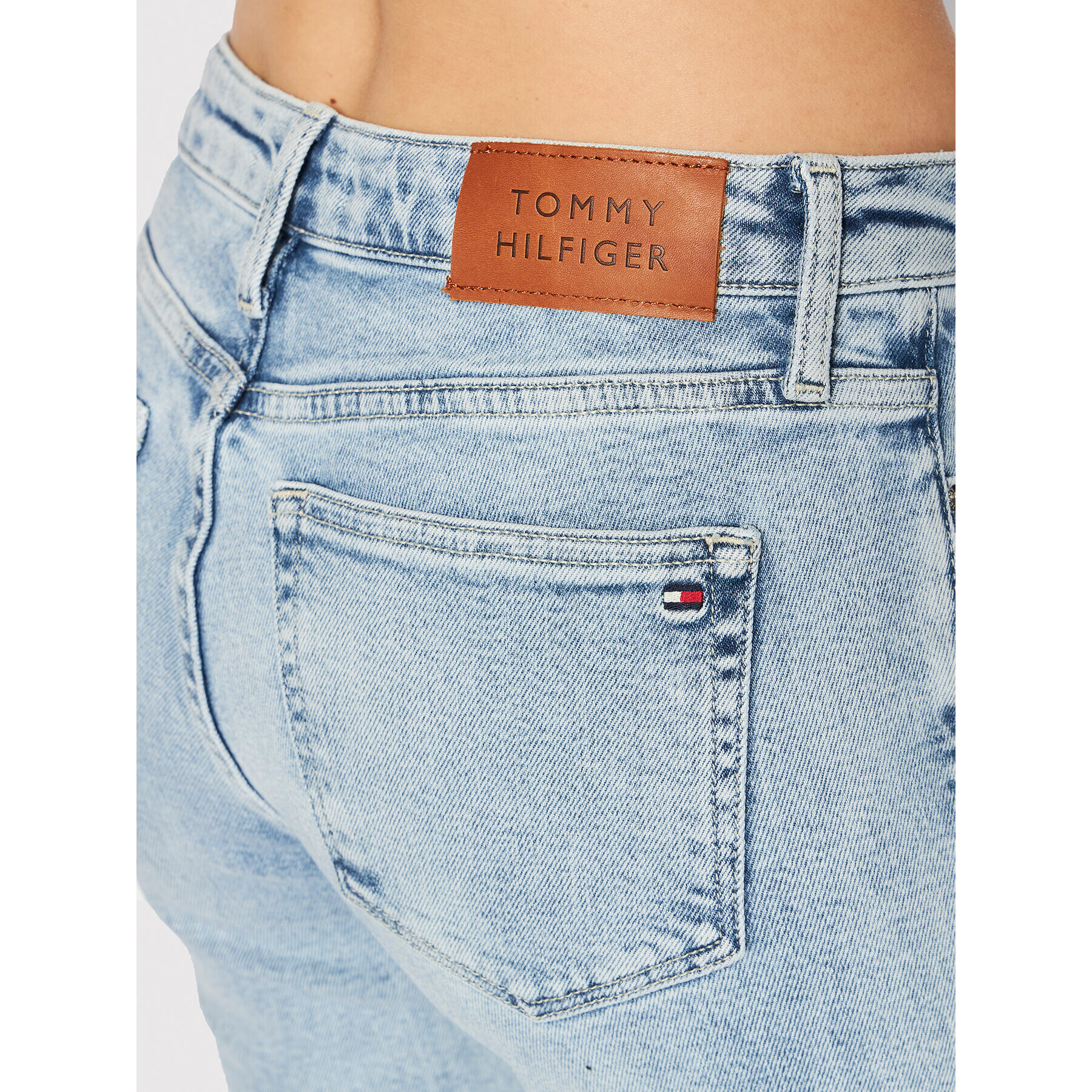 Tommy Hilfiger Jeansy Venice WW0WW34555 Modrá Slim Fit - Pepit.cz