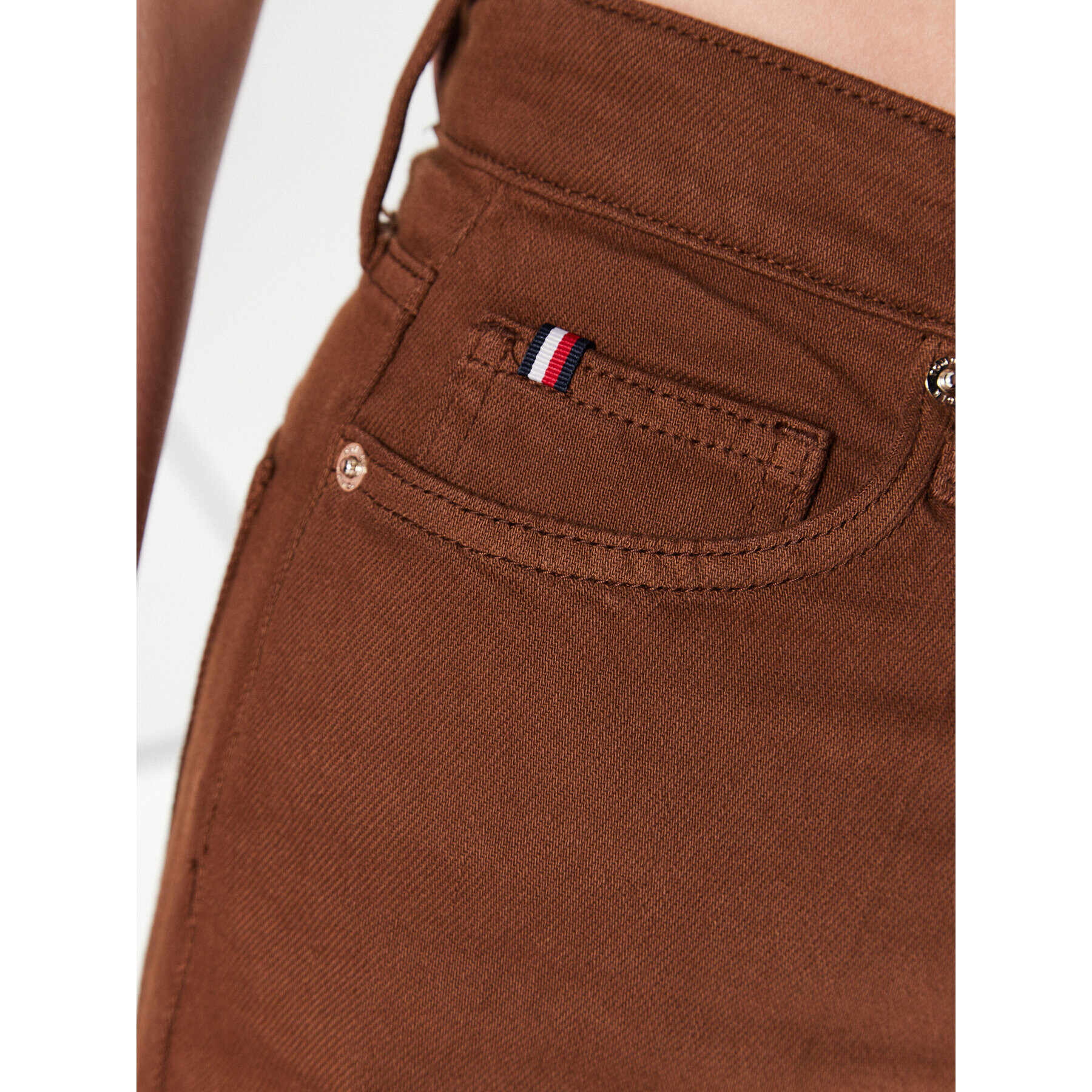 Tommy Hilfiger Jeansy WW0WW36962 Hnědá Wide Fit - Pepit.cz