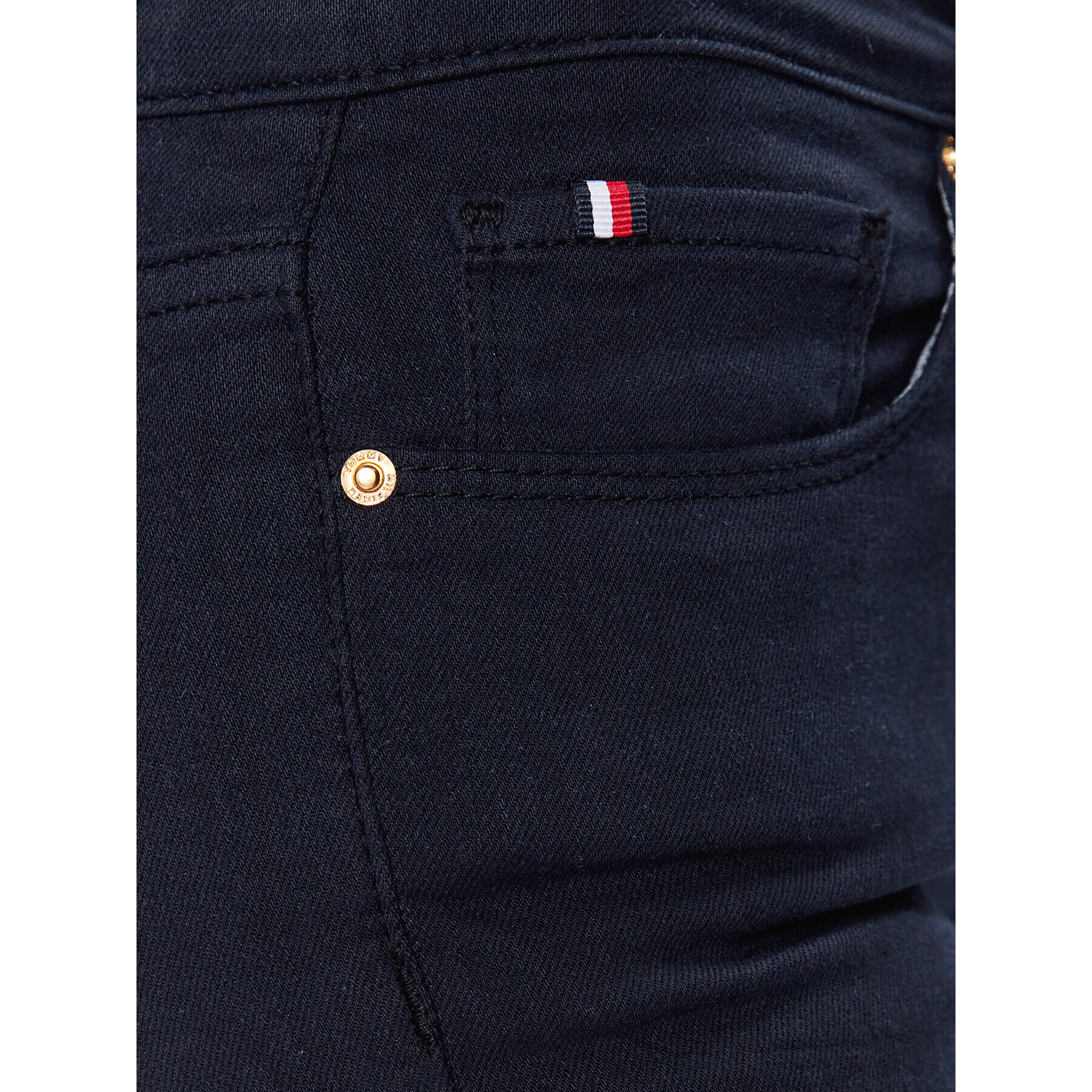 Tommy Hilfiger Jeansy WW0WW38148 Tmavomodrá Skinny Fit - Pepit.cz