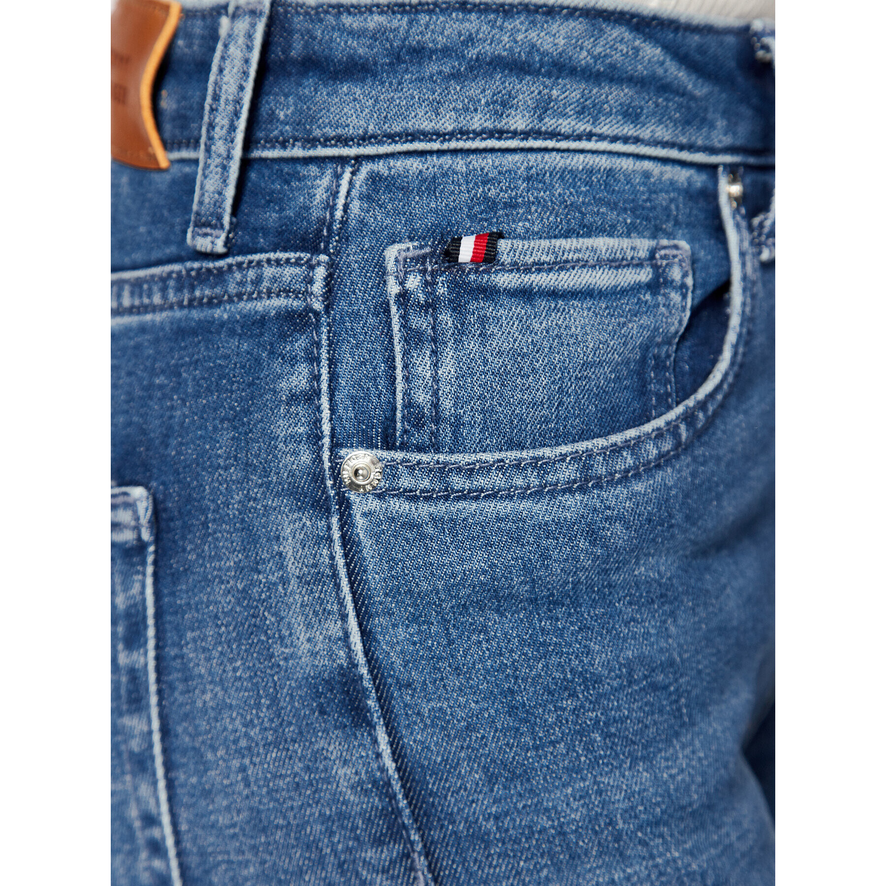 Tommy Hilfiger Jeansy WW0WW38158 Modrá Slim Fit - Pepit.cz