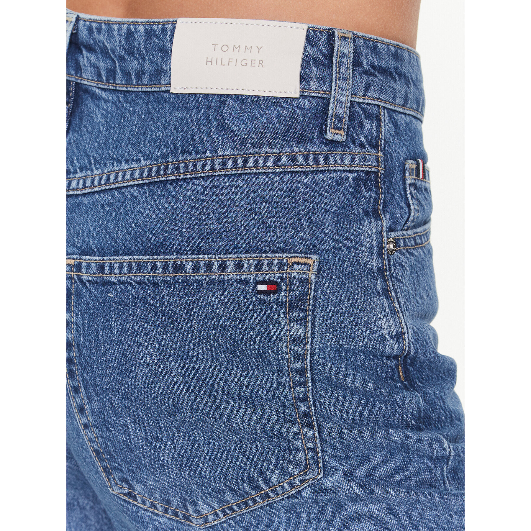 Tommy Hilfiger Jeansy WW0WW38161 Modrá Regular Fit - Pepit.cz