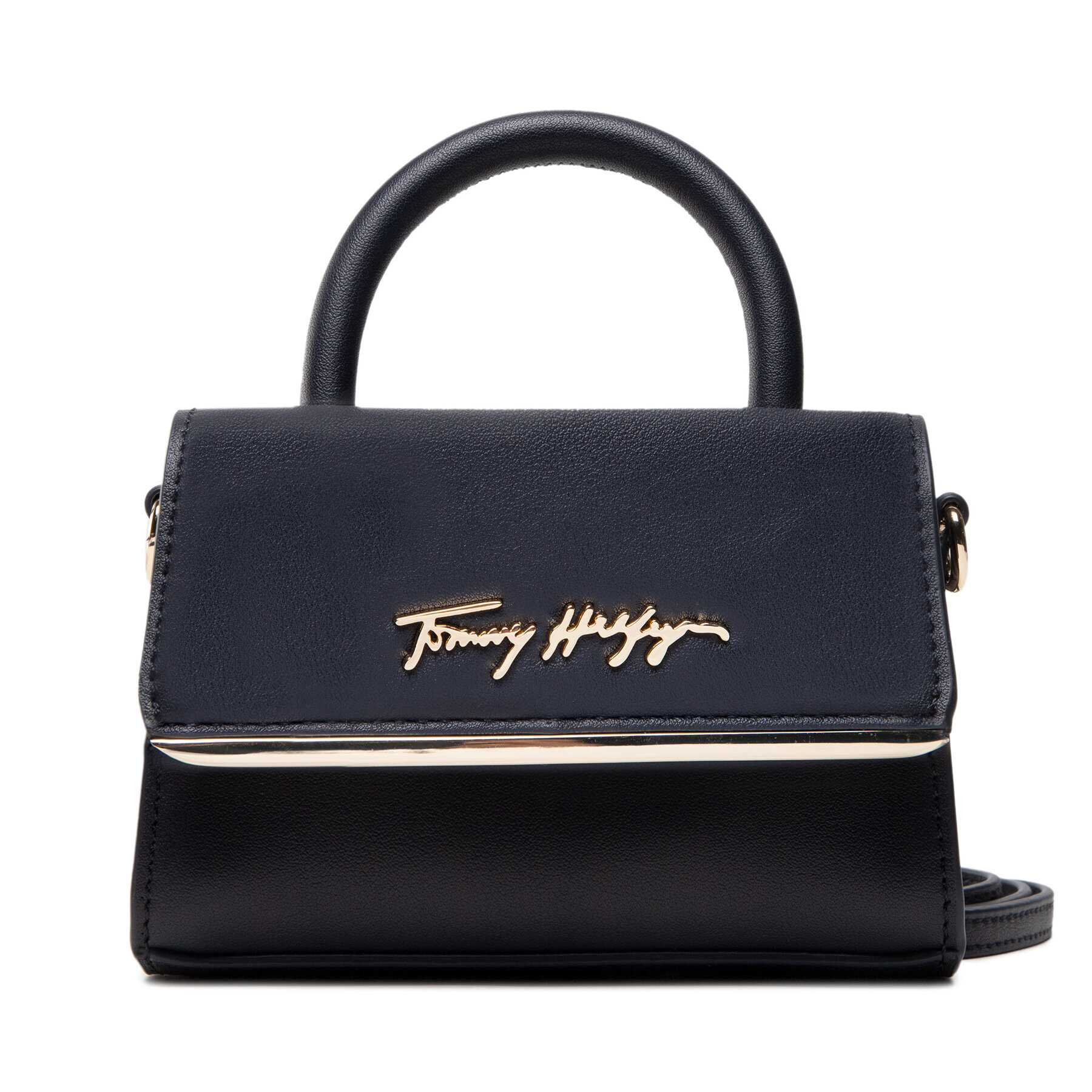 Tommy Hilfiger Kabelka Modern Mini Bar Bag AW0AW11090 Tmavomodrá - Pepit.cz