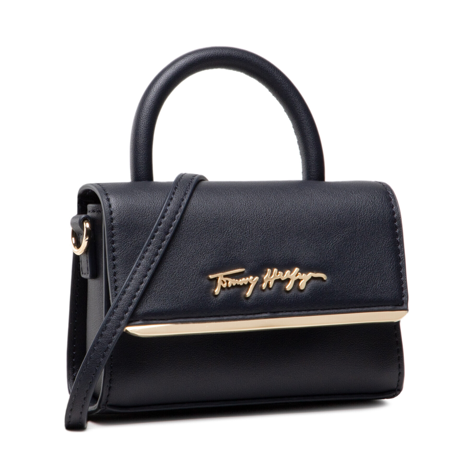 Tommy Hilfiger Kabelka Modern Mini Bar Bag AW0AW11090 Tmavomodrá - Pepit.cz