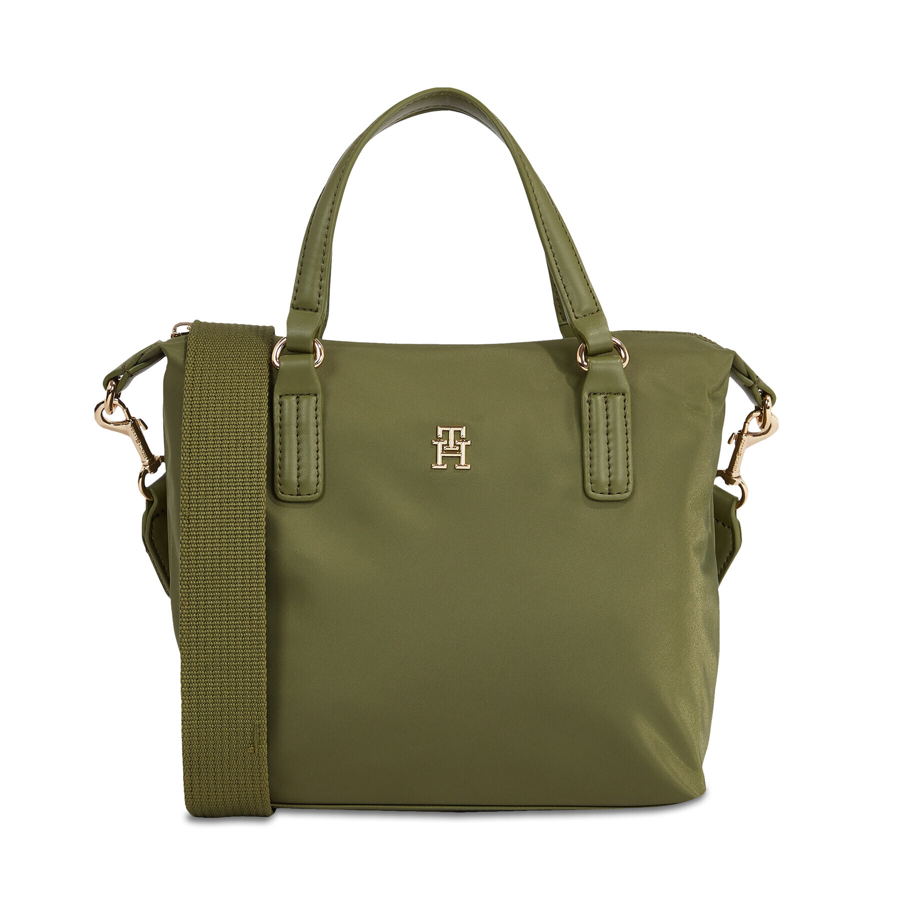 Tommy Hilfiger Kabelka Poppy Small Tote AW0AW15217 Zelená - Pepit.cz