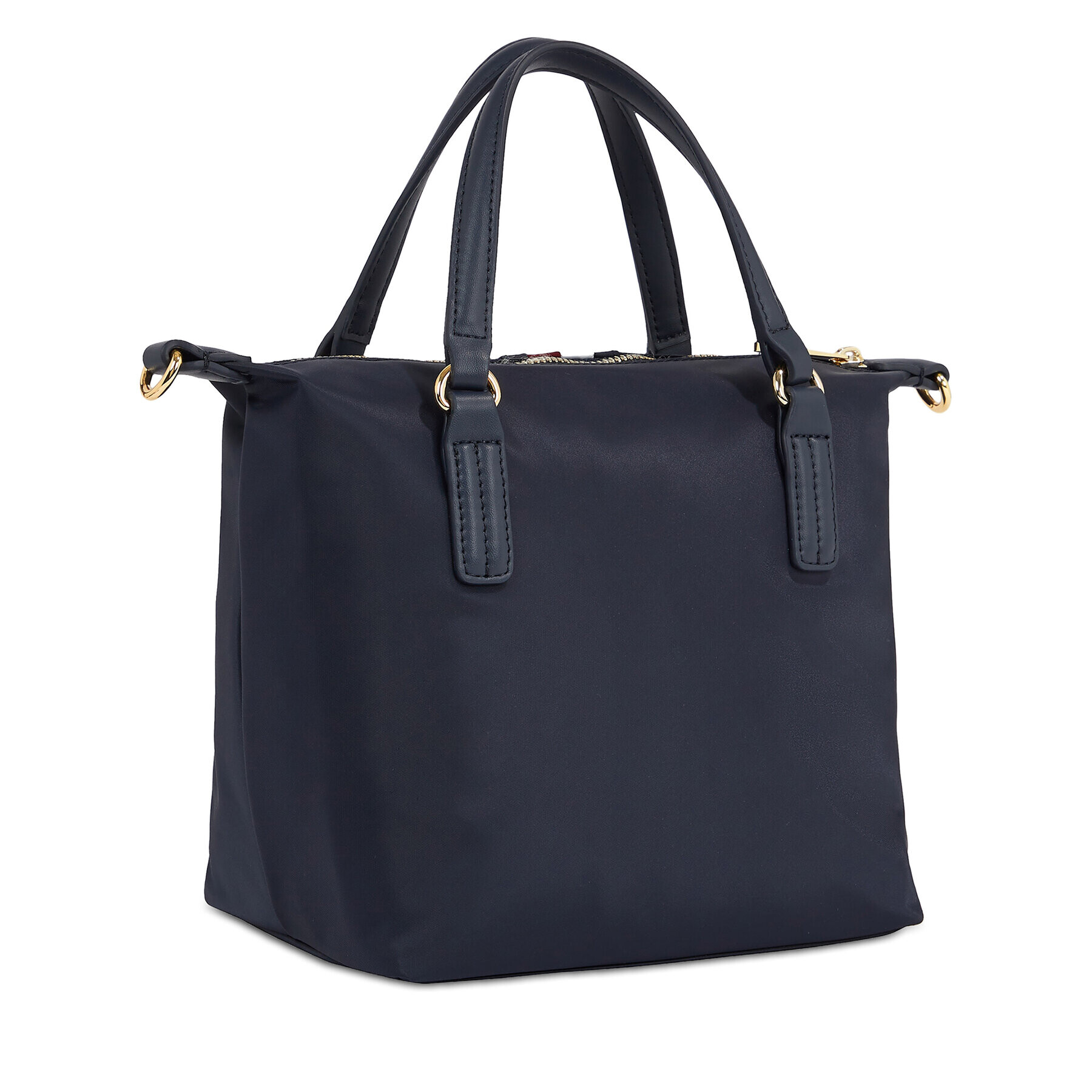 Tommy Hilfiger Kabelka Poppy Small Tote Corp AW0AW15894 Tmavomodrá - Pepit.cz