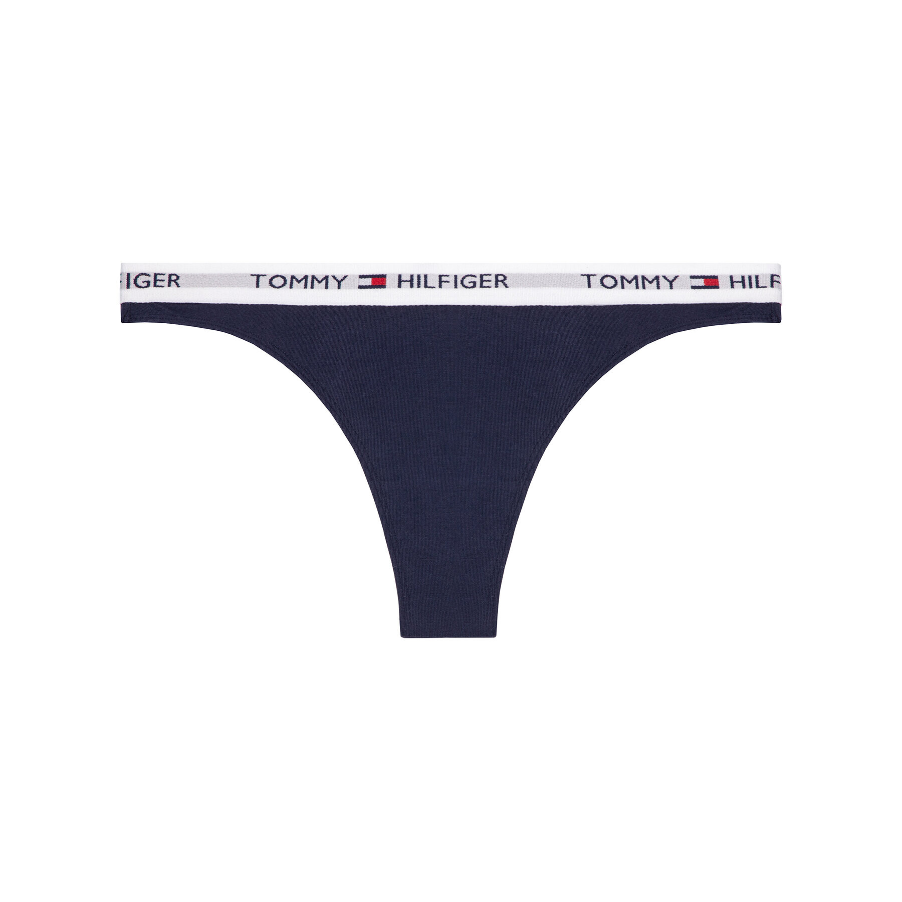 Tommy Hilfiger Kalhotky string Thong 1387906069 Tmavomodrá - Pepit.cz