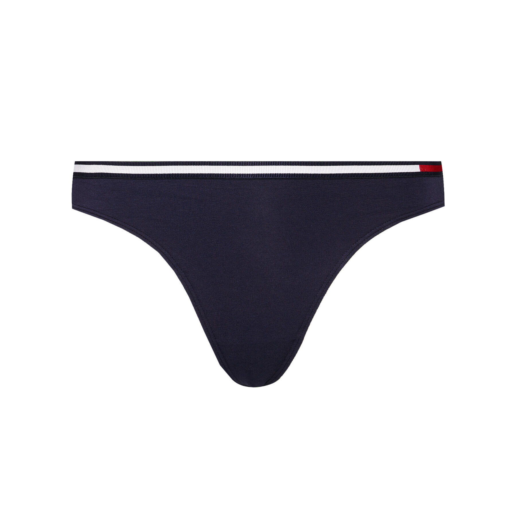 Tommy Hilfiger Kalhotky string Thong UW0UW01548 Tmavomodrá - Pepit.cz