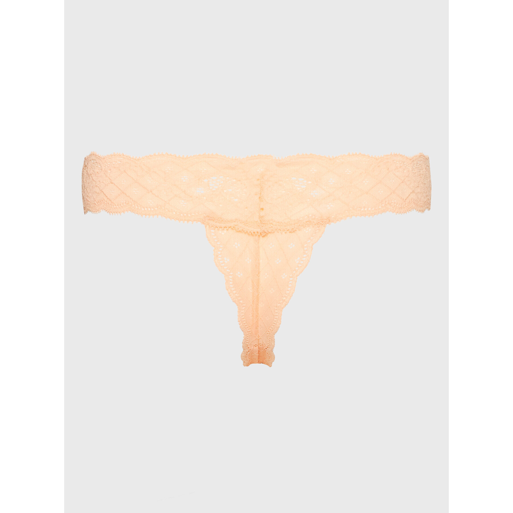 Tommy Hilfiger Kalhotky string Thong UW0UW03171 Oranžová - Pepit.cz