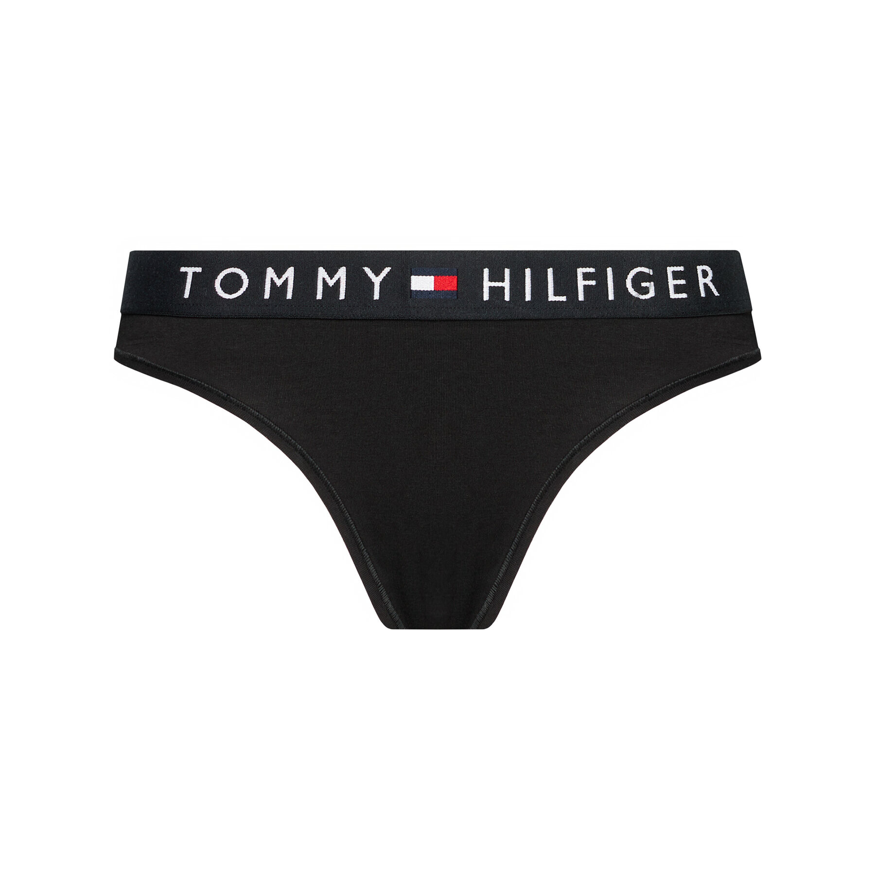 Tommy Hilfiger Kalhotky string UW0UW01555 Černá - Pepit.cz