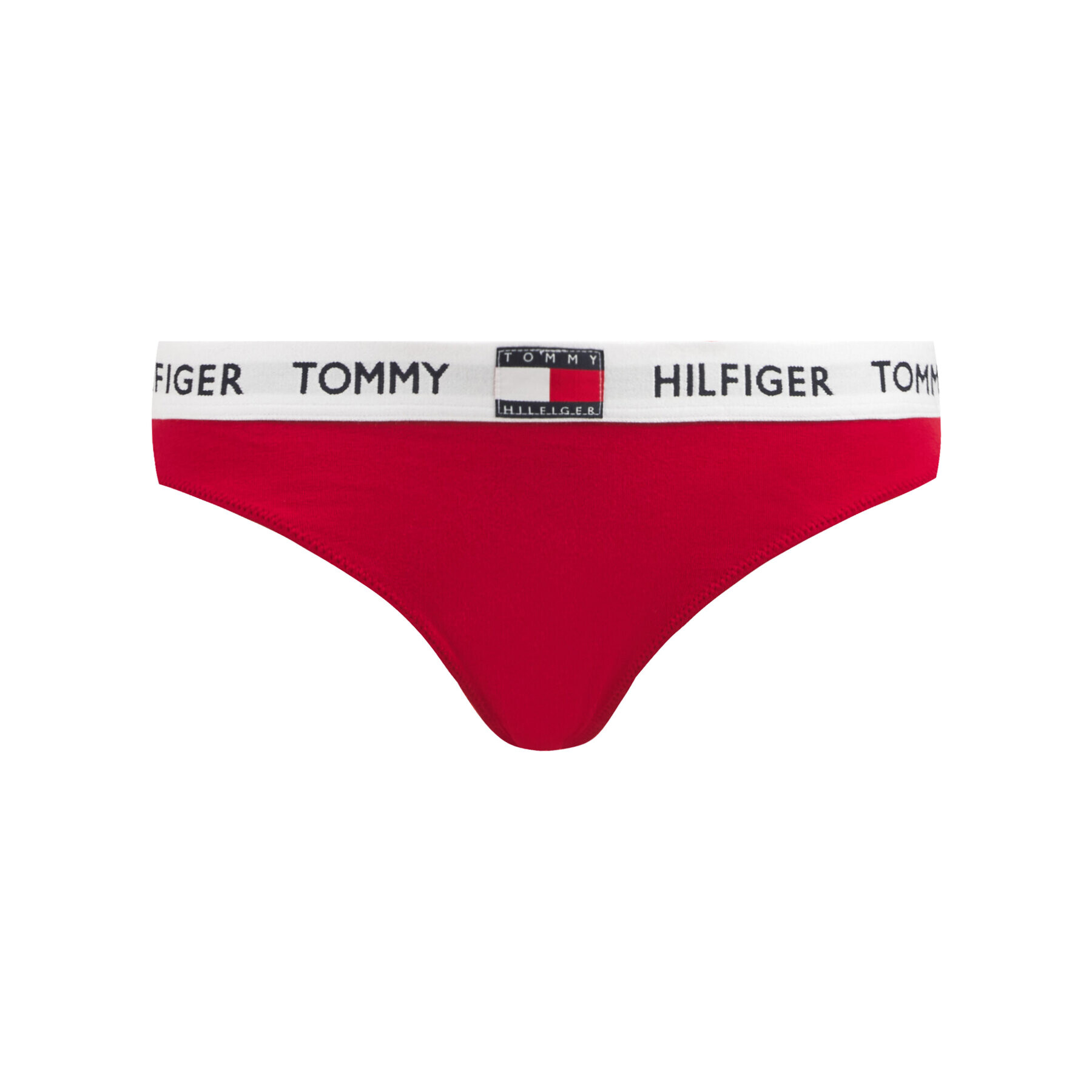 Tommy Hilfiger Kalhotky string UW0UW02198 Červená - Pepit.cz