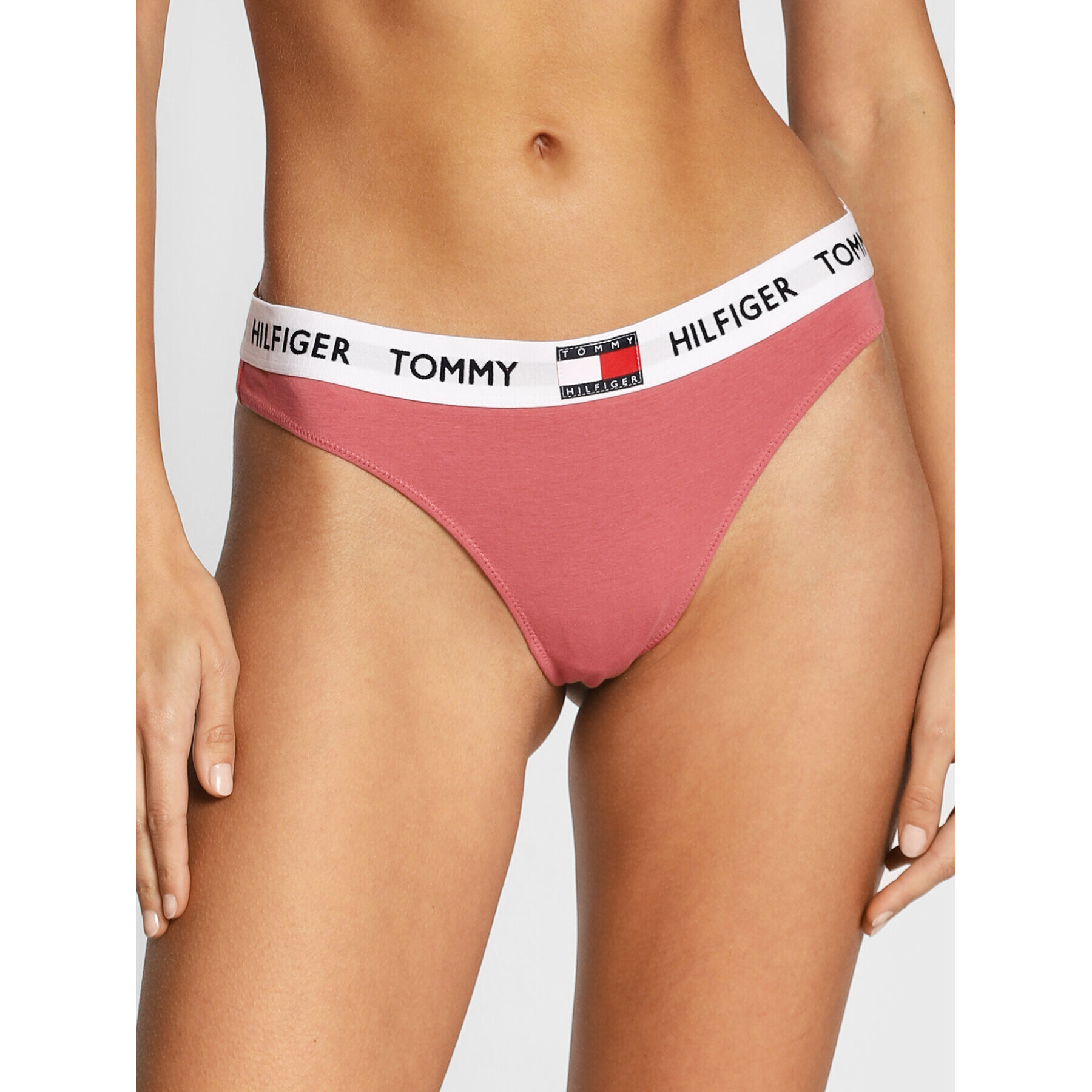 Tommy Hilfiger Kalhotky string UW0UW02198 Růžová - Pepit.cz