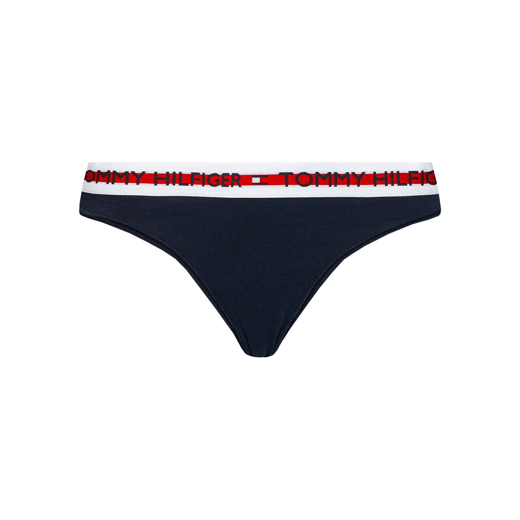 Tommy Hilfiger Kalhotky string UW0UW02458 Tmavomodrá - Pepit.cz