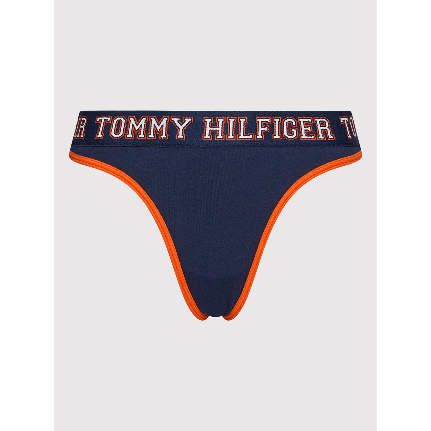 Tommy Hilfiger Kalhotky string UW0UW03164 Tmavomodrá - Pepit.cz