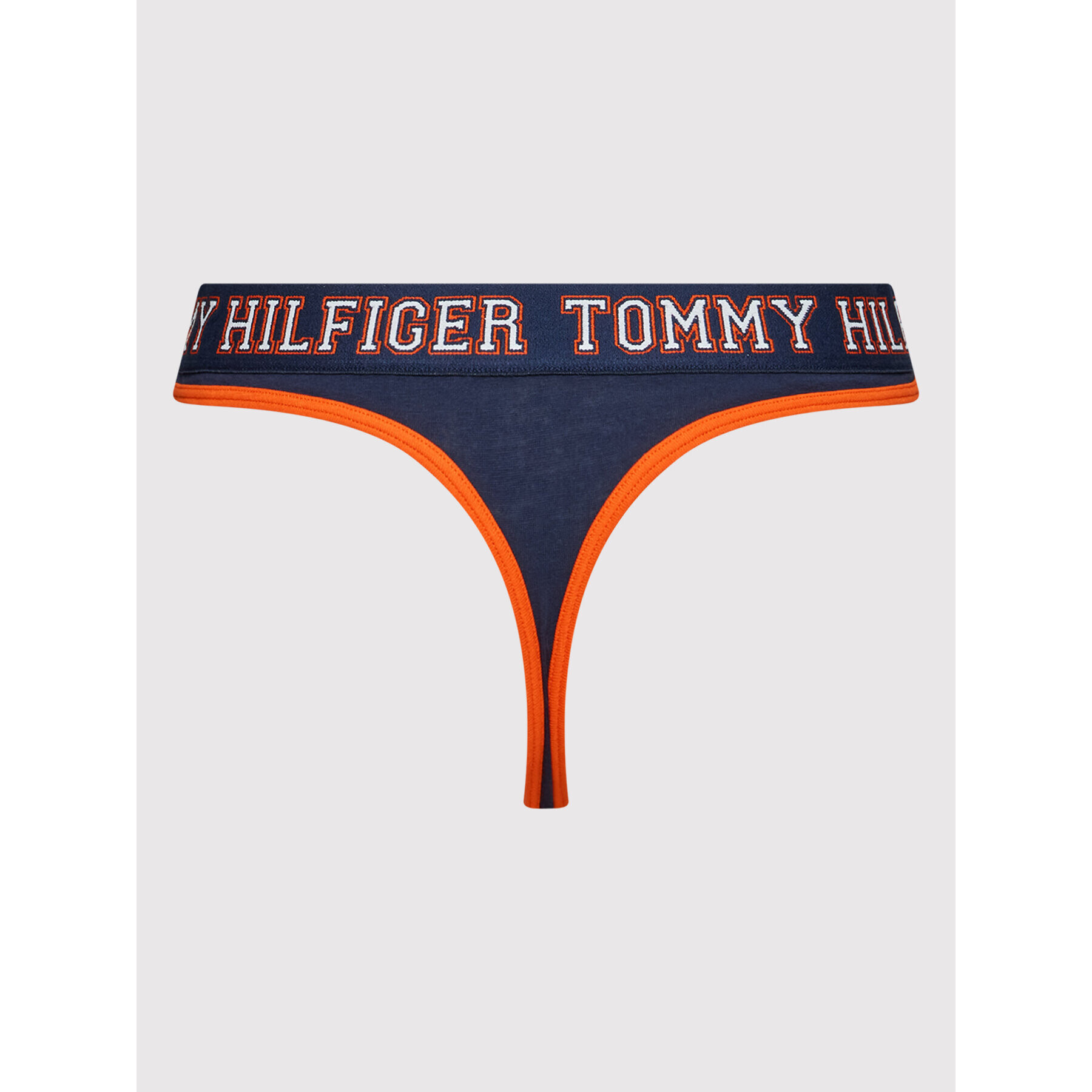 Tommy Hilfiger Kalhotky string UW0UW03164 Tmavomodrá - Pepit.cz