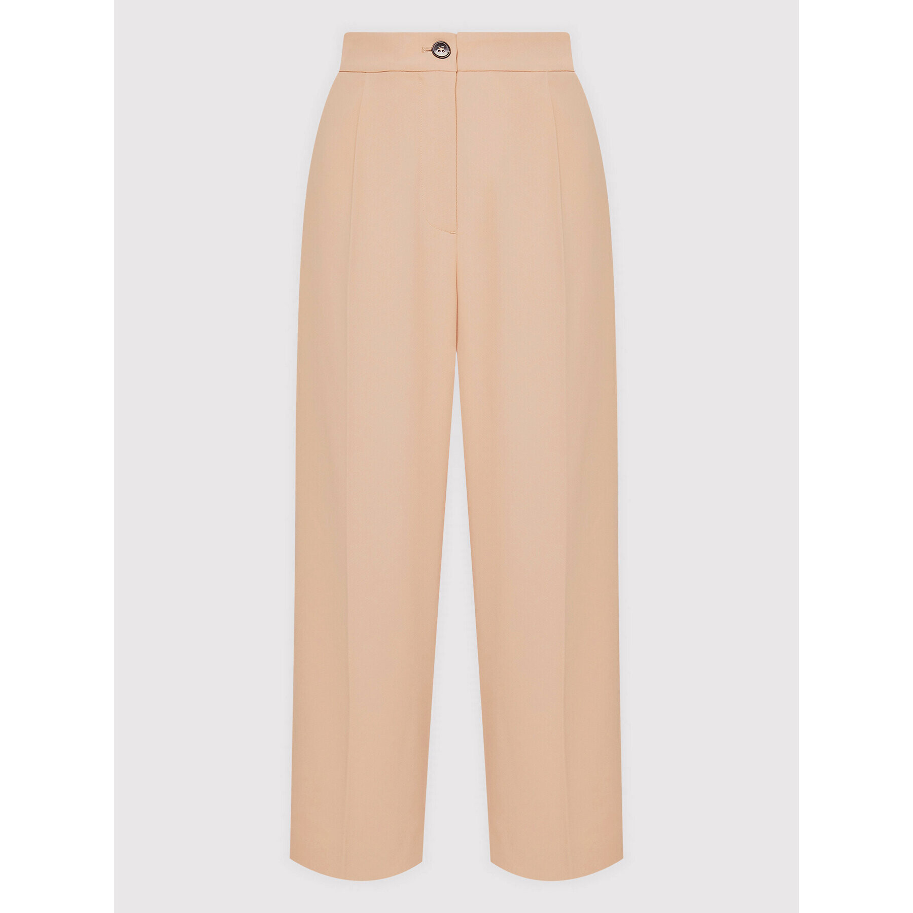 Tommy Hilfiger Kalhoty culottes Fluid Twill WW0WW33455 Béžová Relaxed Fit - Pepit.cz