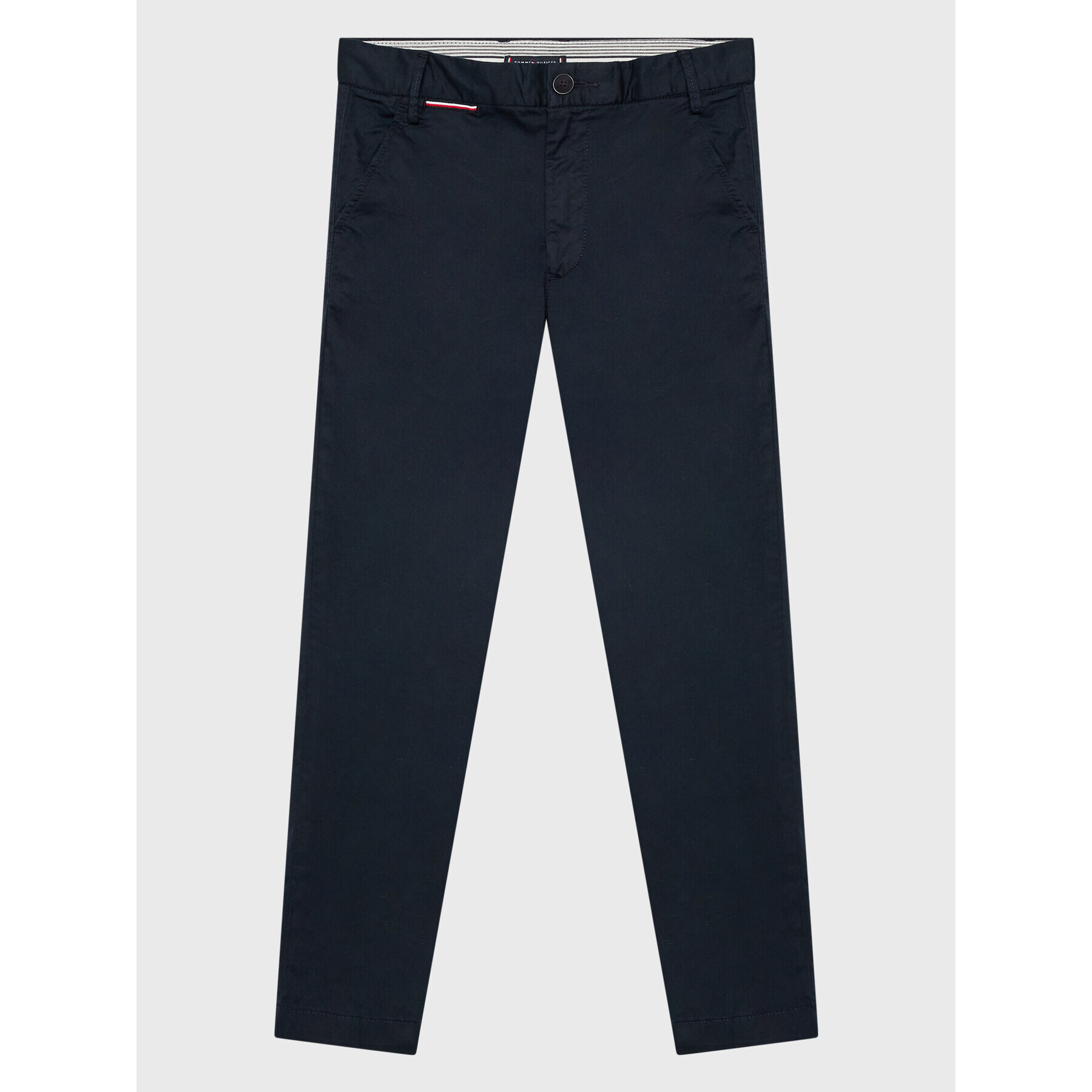 Tommy Hilfiger Kalhoty z materiálu KB0KB07392 Tmavomodrá Slim Fit - Pepit.cz