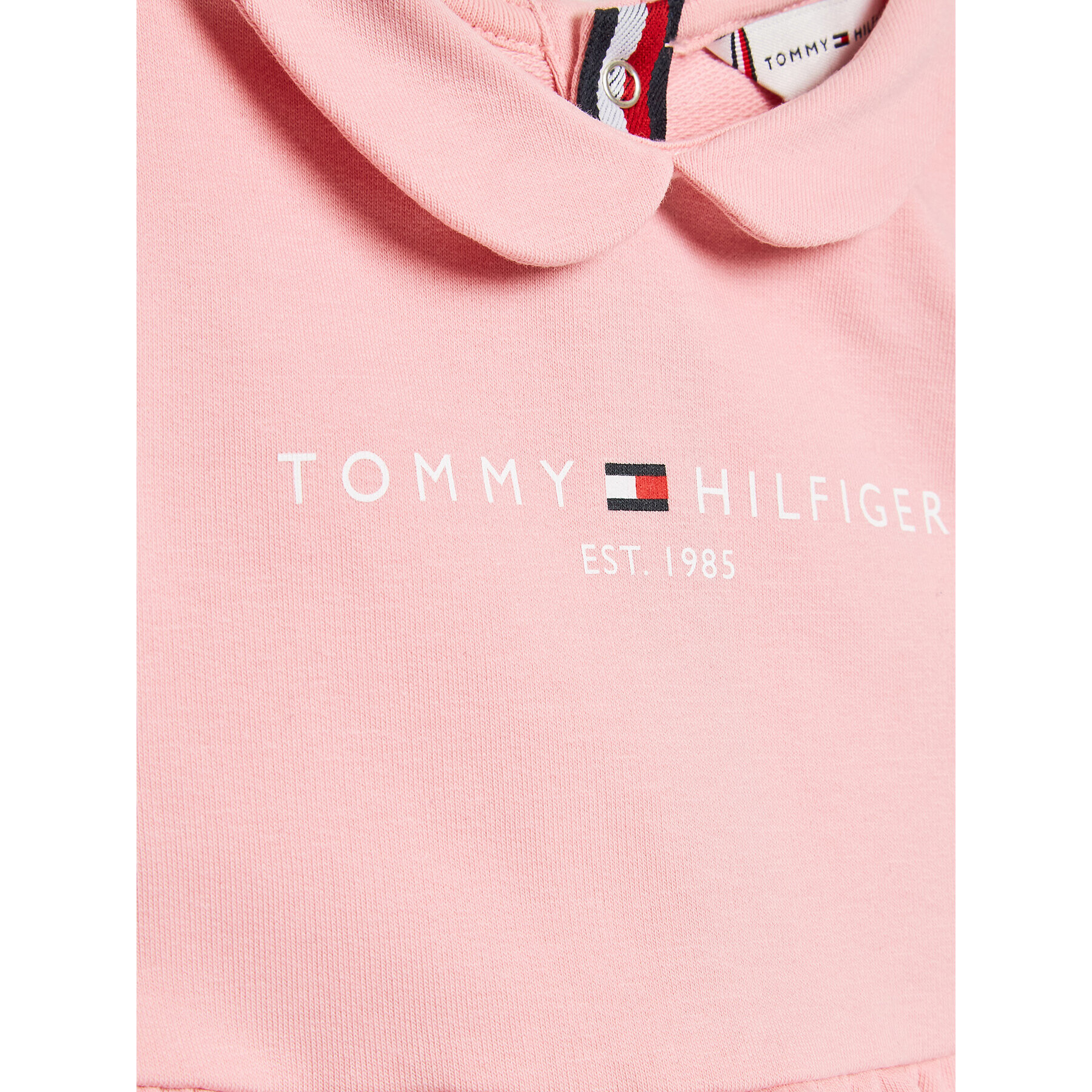 Tommy Hilfiger Každodenní šaty Baby Essential KN0KN01564 Růžová Regular Fit - Pepit.cz