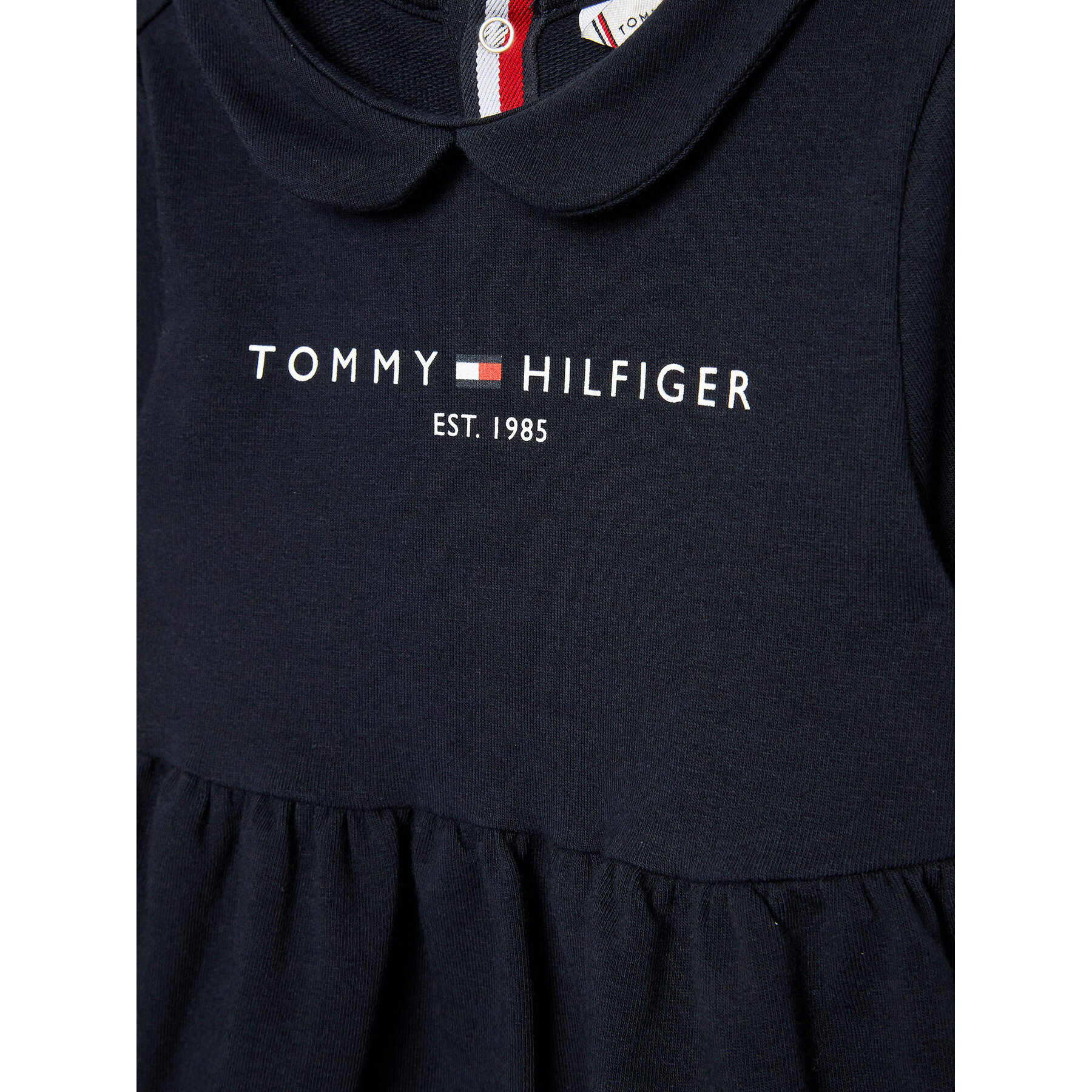 Tommy Hilfiger Každodenní šaty Baby Essential KN0KN01564 Tmavomodrá Regular Fit - Pepit.cz