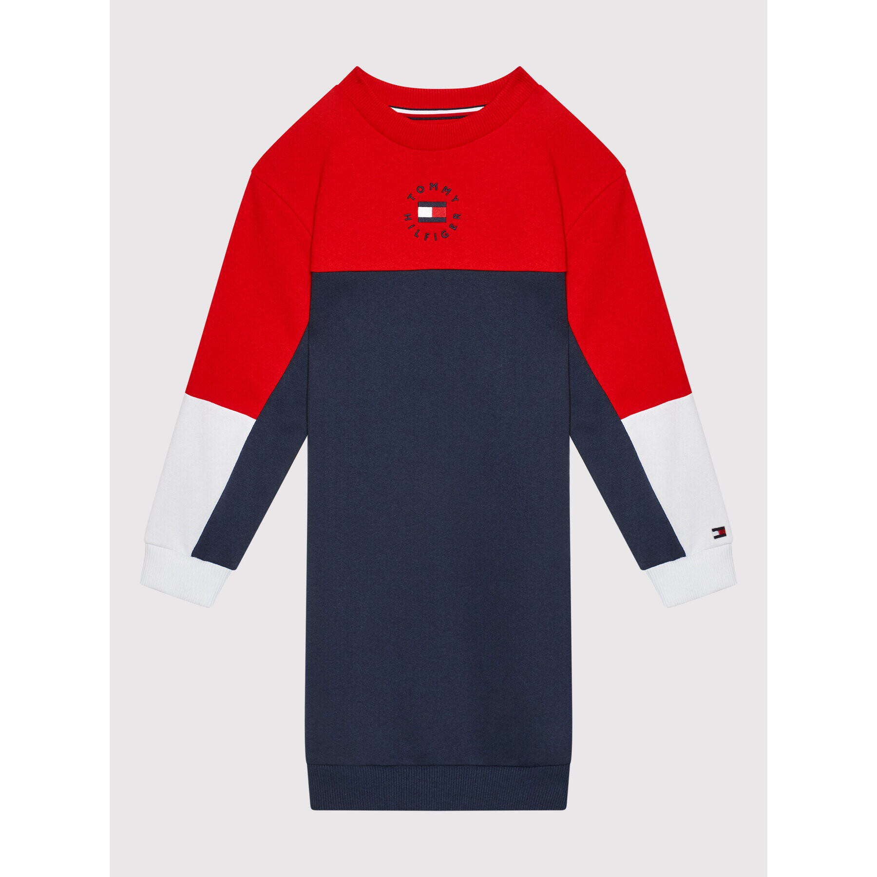 Tommy Hilfiger Každodenní šaty Colorblock KG0KG05745 Tmavomodrá Regular Fit - Pepit.cz