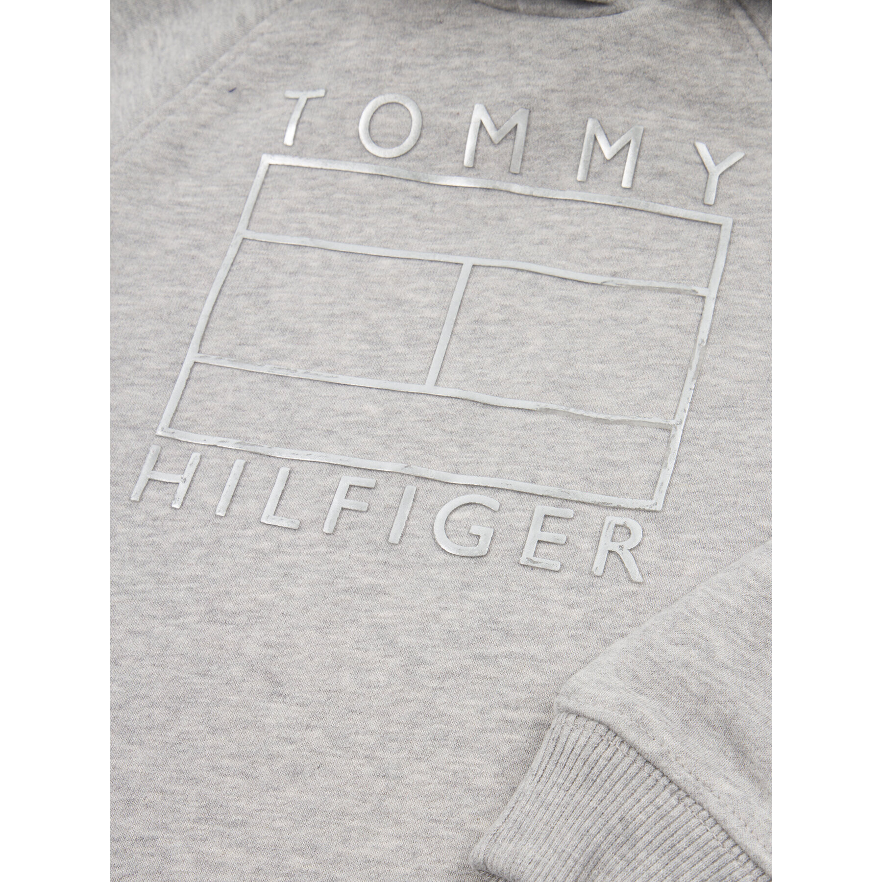 Tommy Hilfiger Každodenní šaty Essential Flag KG0KG04895 D Šedá Regular Fit - Pepit.cz