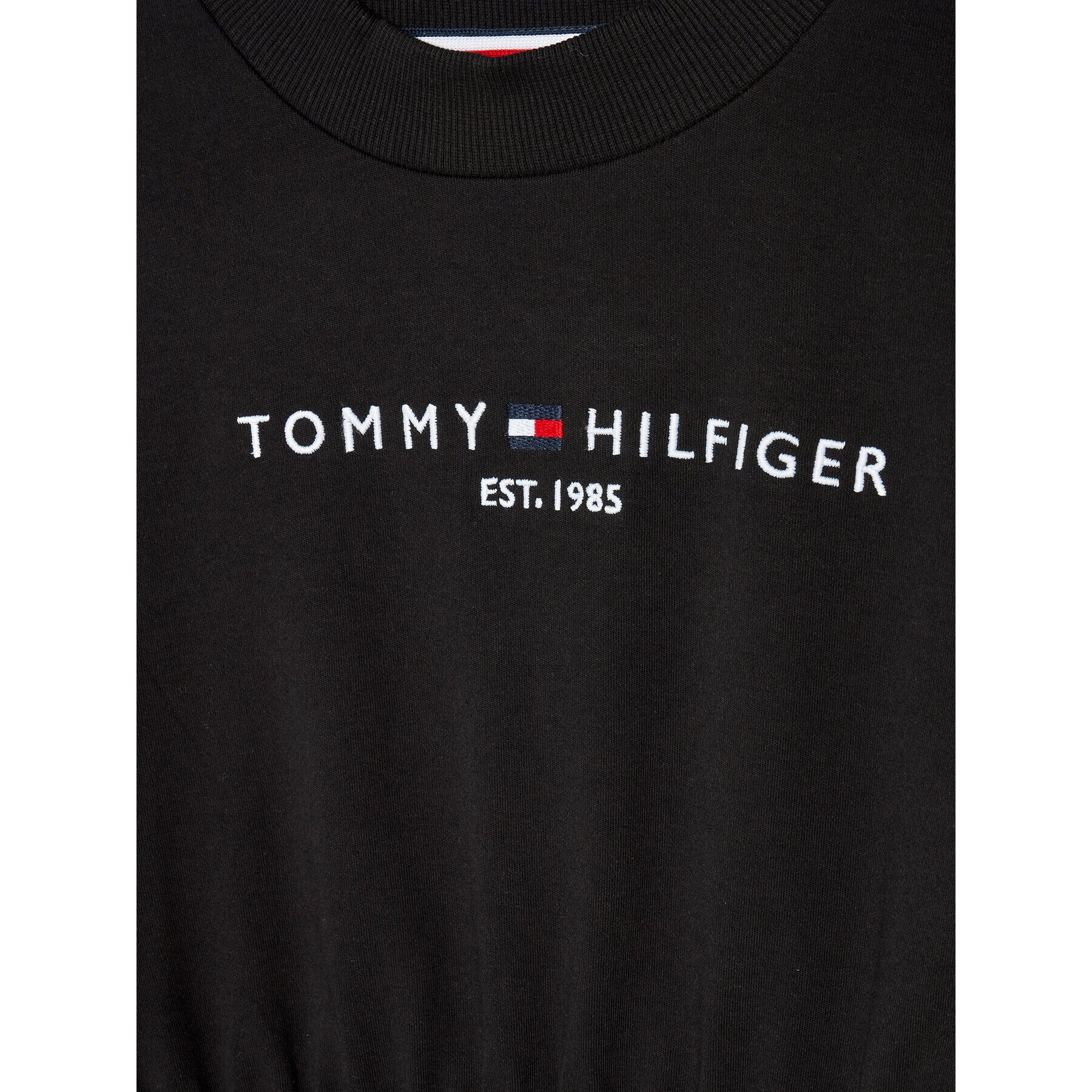 Tommy Hilfiger Každodenní šaty Essential KG0KG06120 D Černá Regular Fit - Pepit.cz