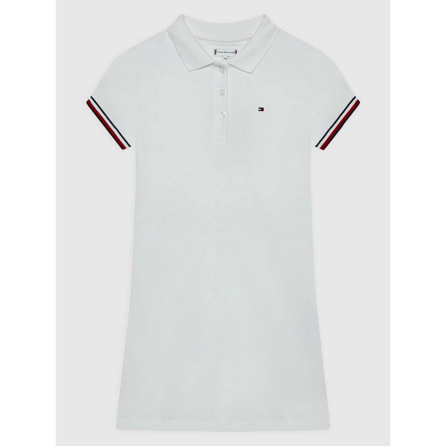 Tommy Hilfiger Každodenní šaty Essential KG0KG06266 M Bílá Regular Fit - Pepit.cz