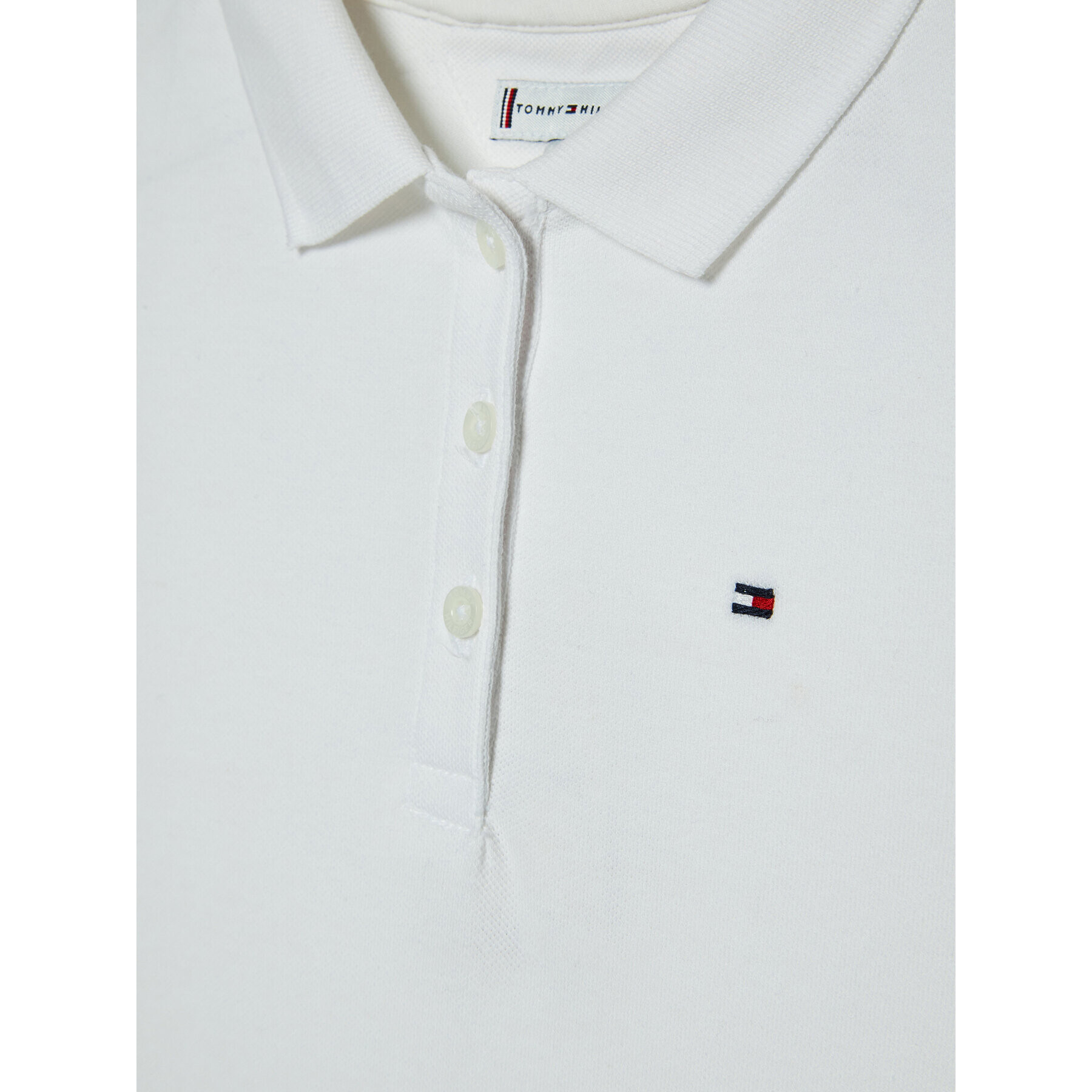 Tommy Hilfiger Každodenní šaty Essential KG0KG06266 M Bílá Regular Fit - Pepit.cz