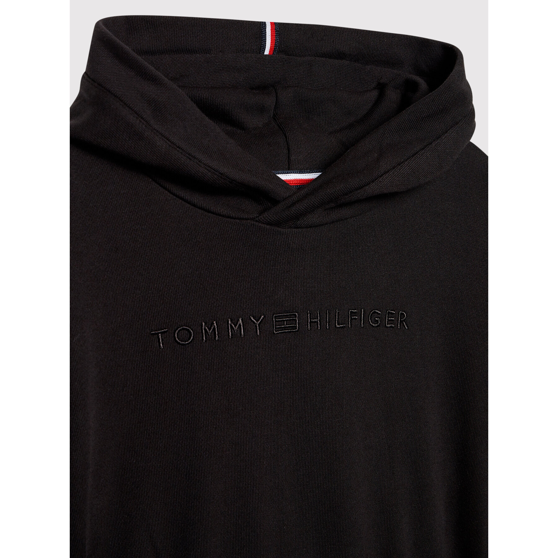 Tommy Hilfiger Každodenní šaty Essential KG0KG06267 Černá Regular Fit - Pepit.cz