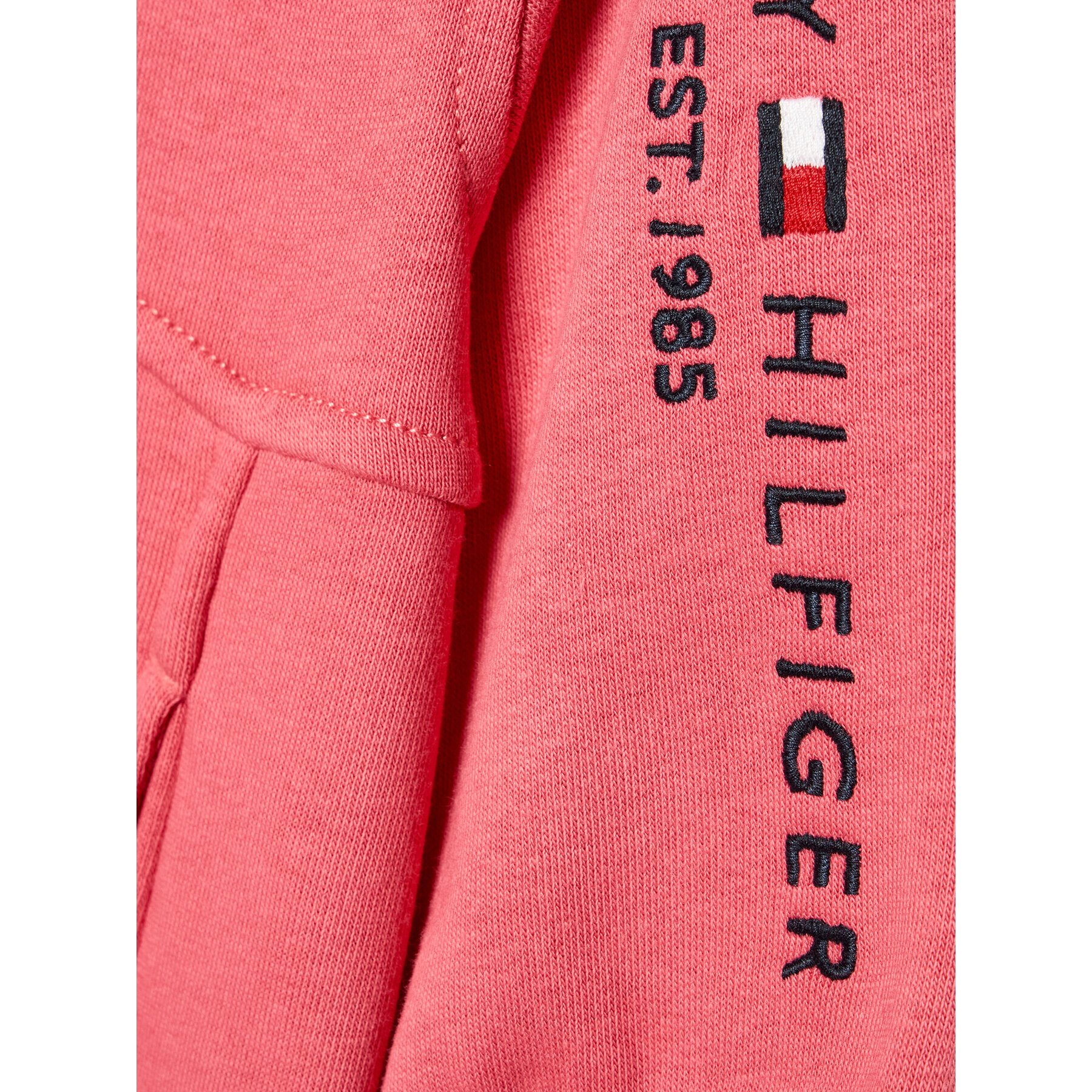 Tommy Hilfiger Každodenní šaty Essential KG0KG06344 M Růžová Relaxed Fit - Pepit.cz