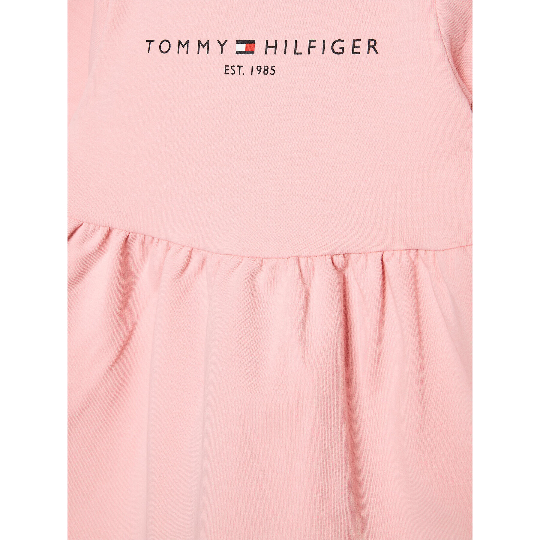 Tommy Hilfiger Každodenní šaty KN0KN01234 Růžová Regular Fit - Pepit.cz