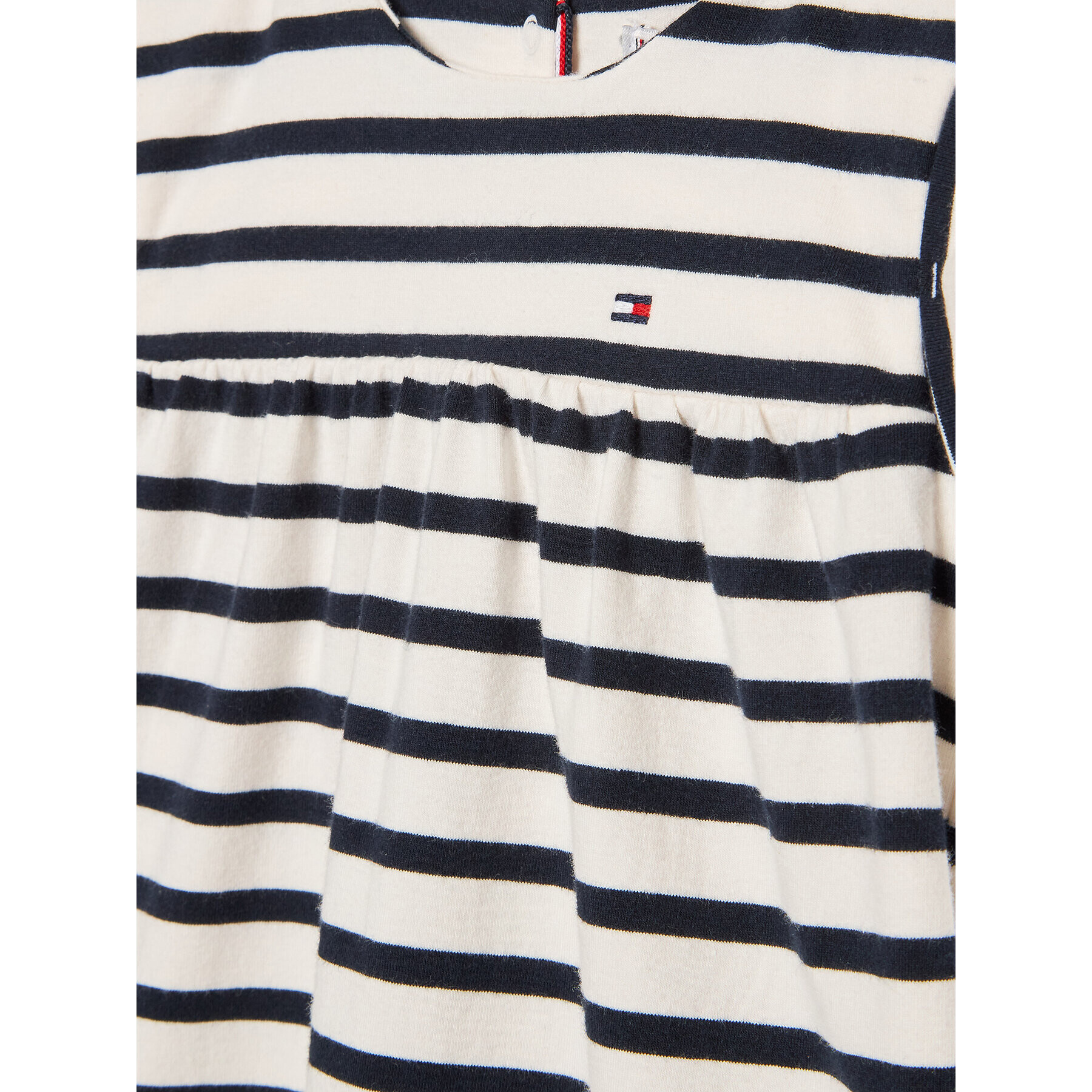 Tommy Hilfiger Každodenní šaty KN0KN01627 Bílá Regular Fit - Pepit.cz