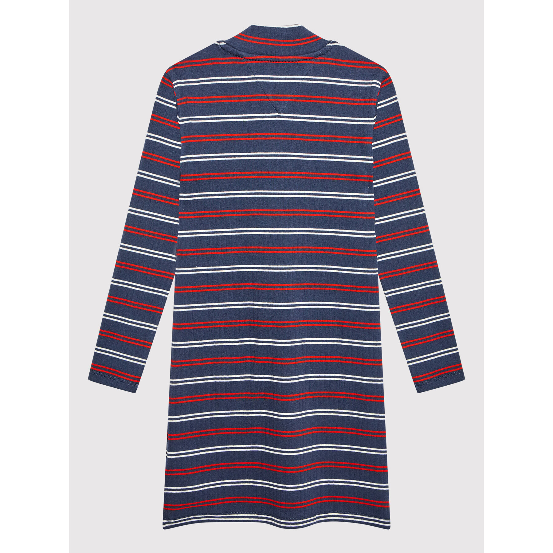 Tommy Hilfiger Každodenní šaty Stripe Rib KG0KG06121 D Tmavomodrá Regular Fit - Pepit.cz