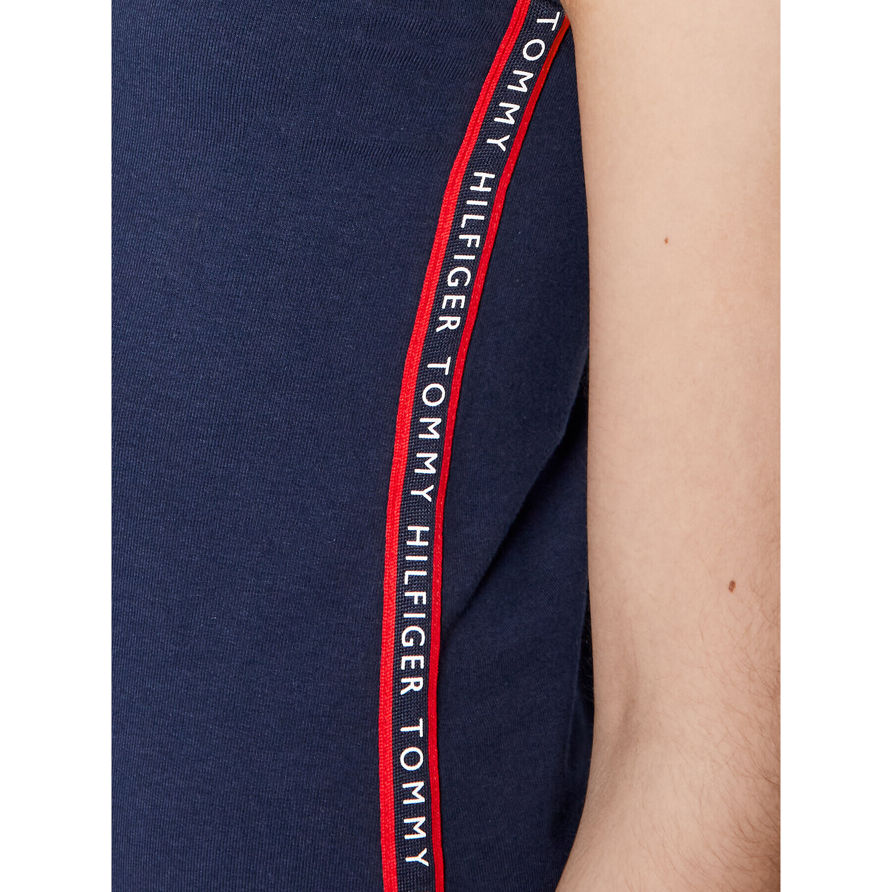 Tommy Hilfiger Každodenní šaty Tape Sports KG0KG05828 D Tmavomodrá Regular Fit - Pepit.cz