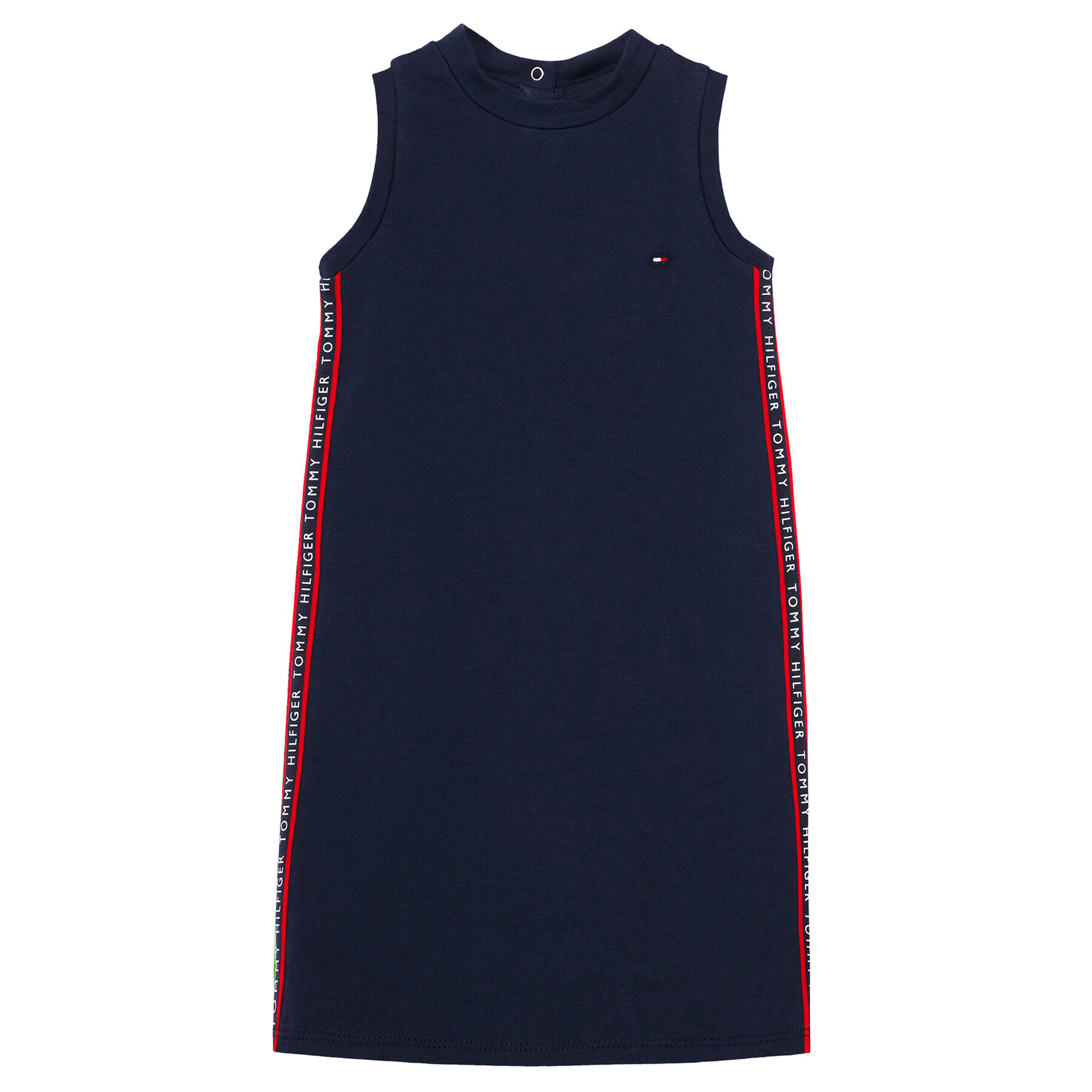 Tommy Hilfiger Každodenní šaty Tape Sports KG0KG05828 D Tmavomodrá Regular Fit - Pepit.cz