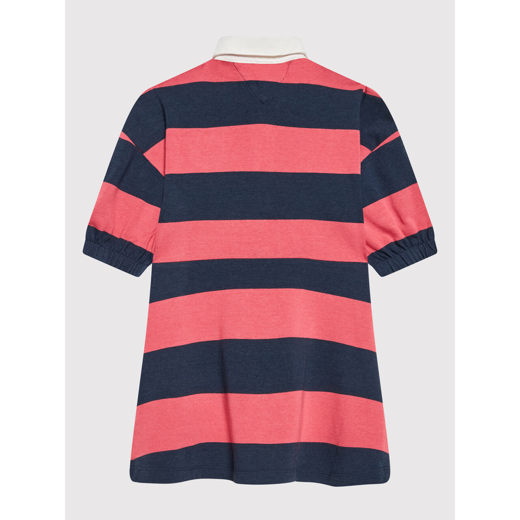 Tommy Hilfiger Každodenní šaty Tiny Varsity Rugby KG0KG06265 D Růžová Regular Fit - Pepit.cz