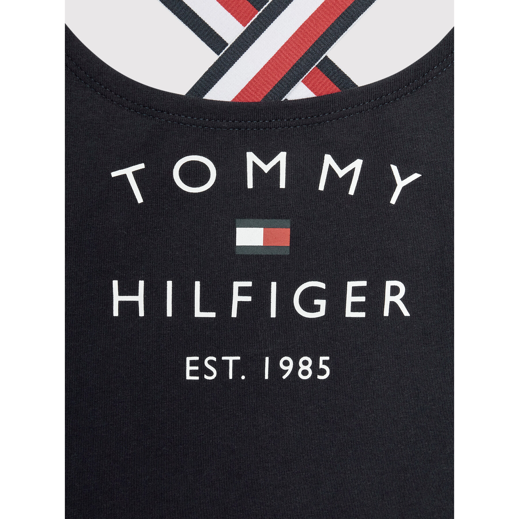 Tommy Hilfiger Každodenní šaty UG0UG00542 Tmavomodrá A-Line Fit - Pepit.cz