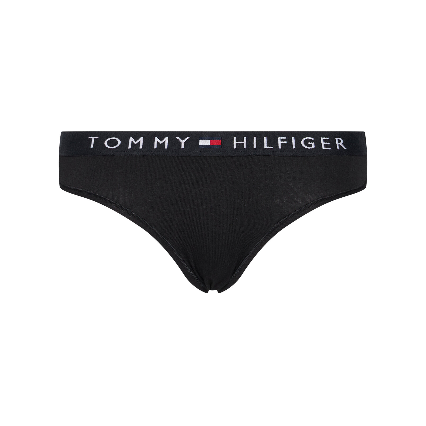 Tommy Hilfiger Klasické kalhotky Bikini UW0UW01566 Černá - Pepit.cz