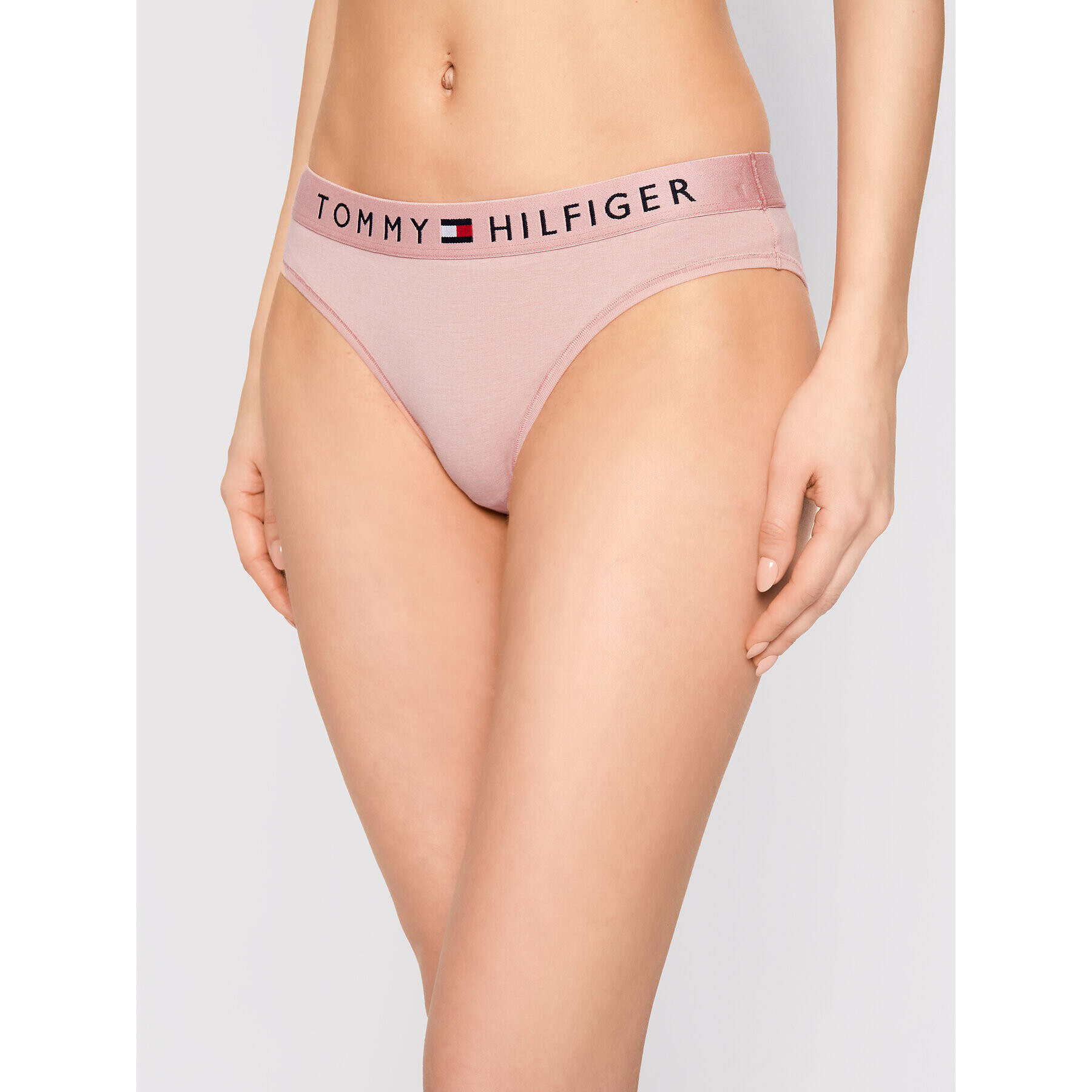 Tommy Hilfiger Klasické kalhotky Bikini UW0UW01566 Růžová - Pepit.cz