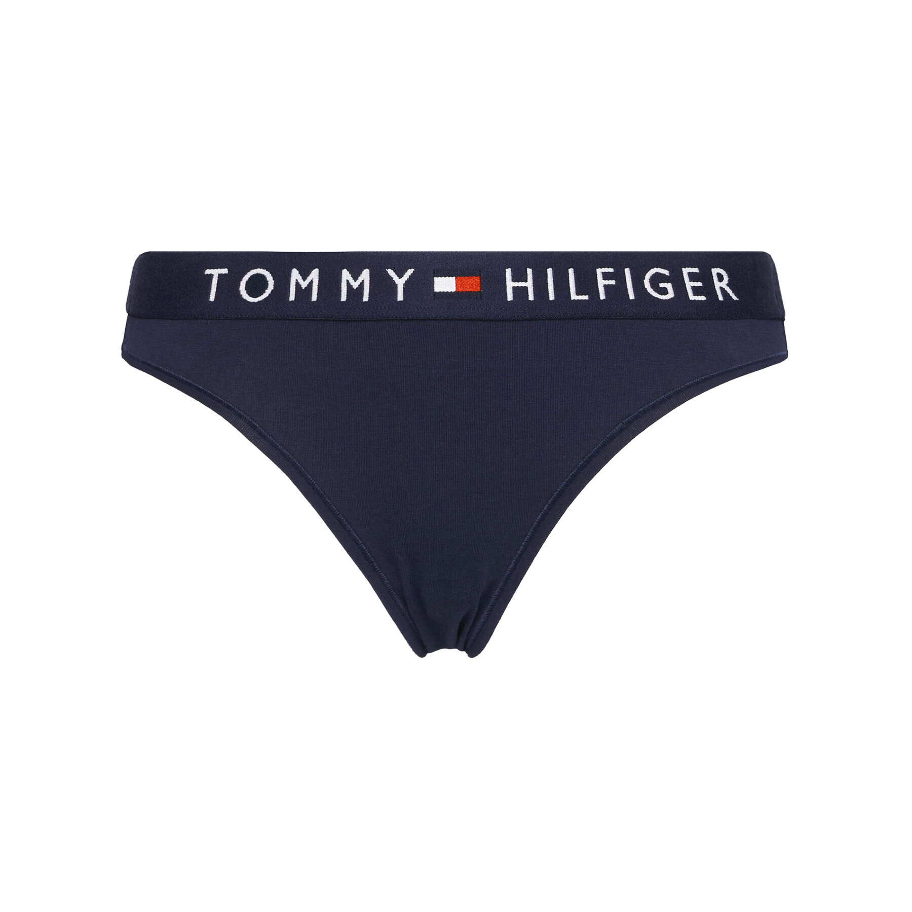 Tommy Hilfiger Klasické kalhotky Bikini UW0UW01566 Tmavomodrá - Pepit.cz