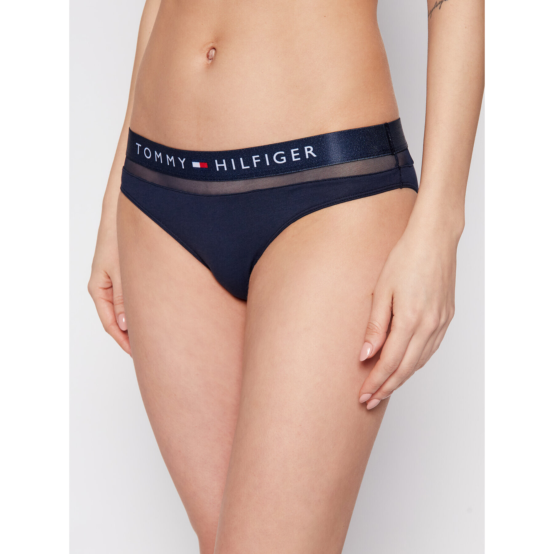 Tommy Hilfiger Klasické kalhotky UW0UW00022 Tmavomodrá - Pepit.cz