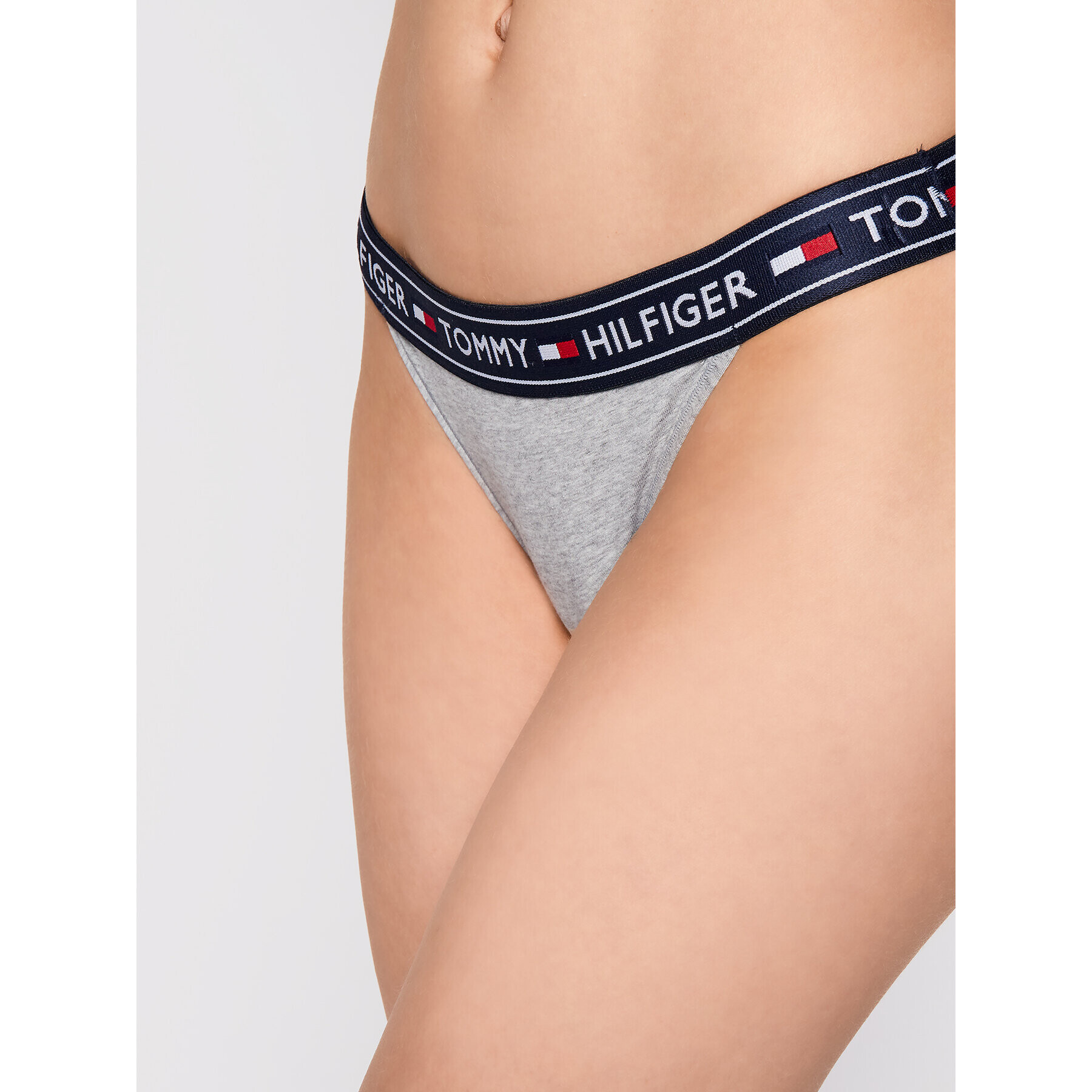 Tommy Hilfiger Klasické kalhotky UW0UW00726 Šedá - Pepit.cz